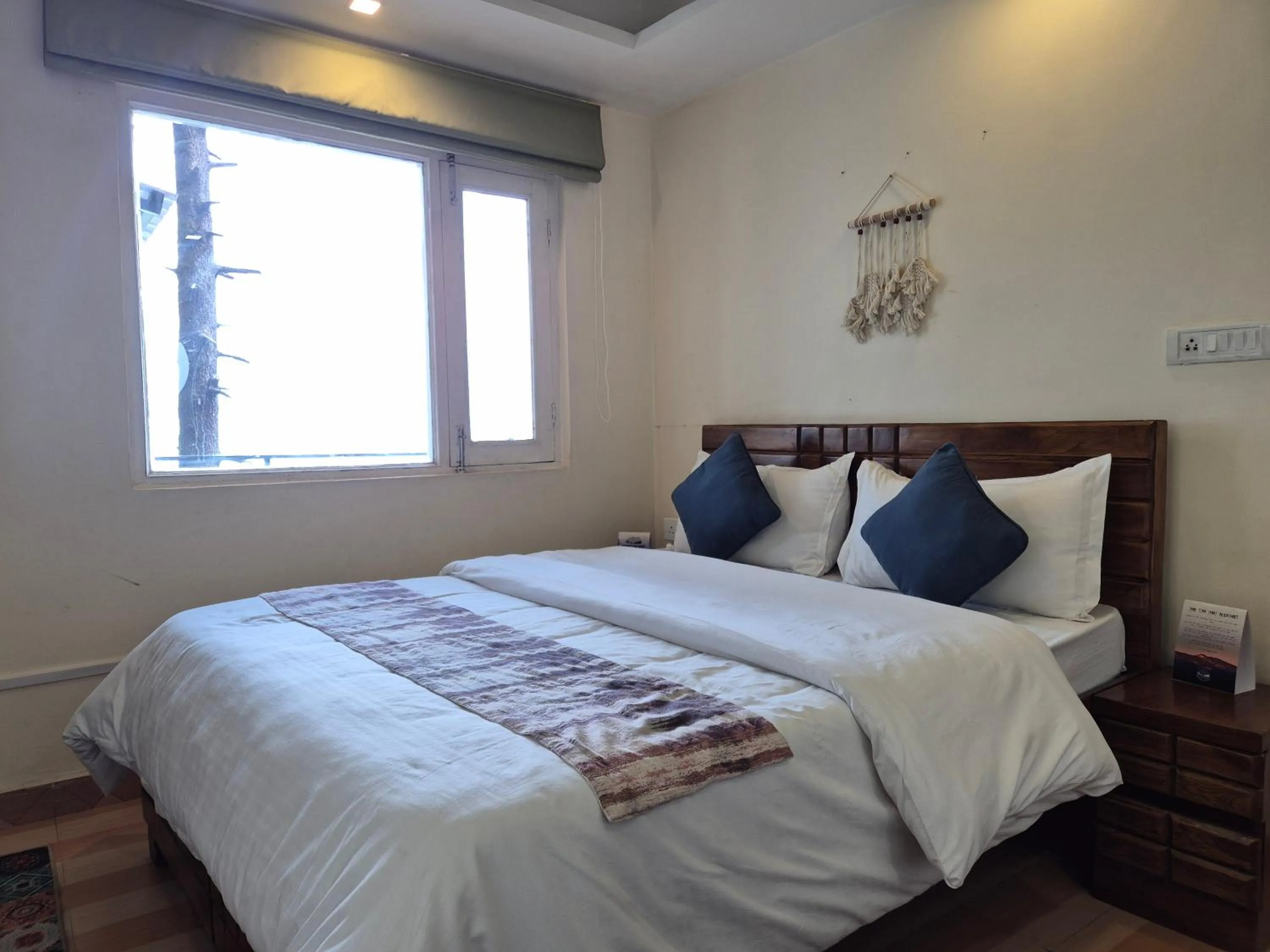 Bed in The Coverpage Boutique Stays Mussoorie