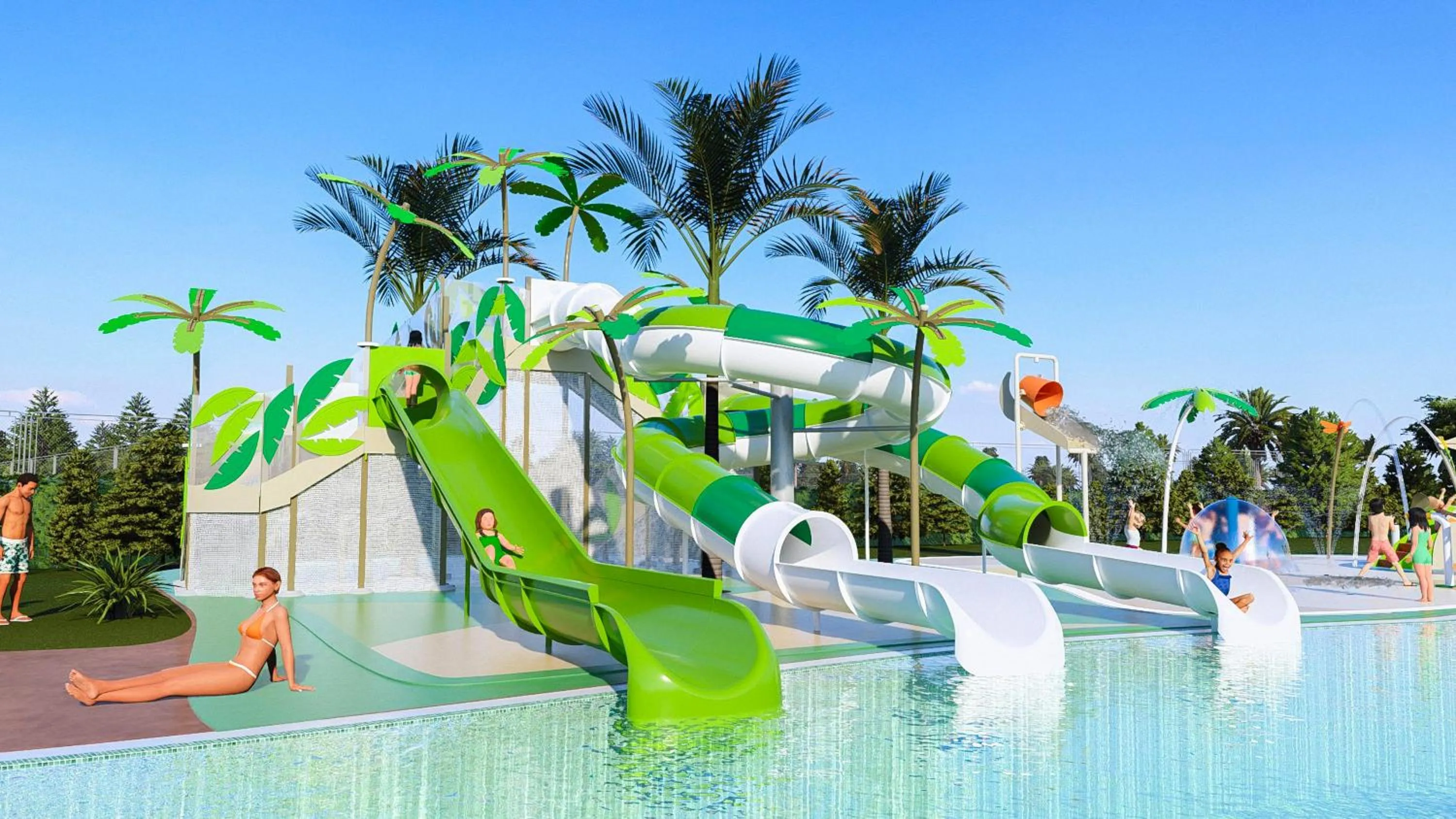 Swimming pool in Melia Villaitana