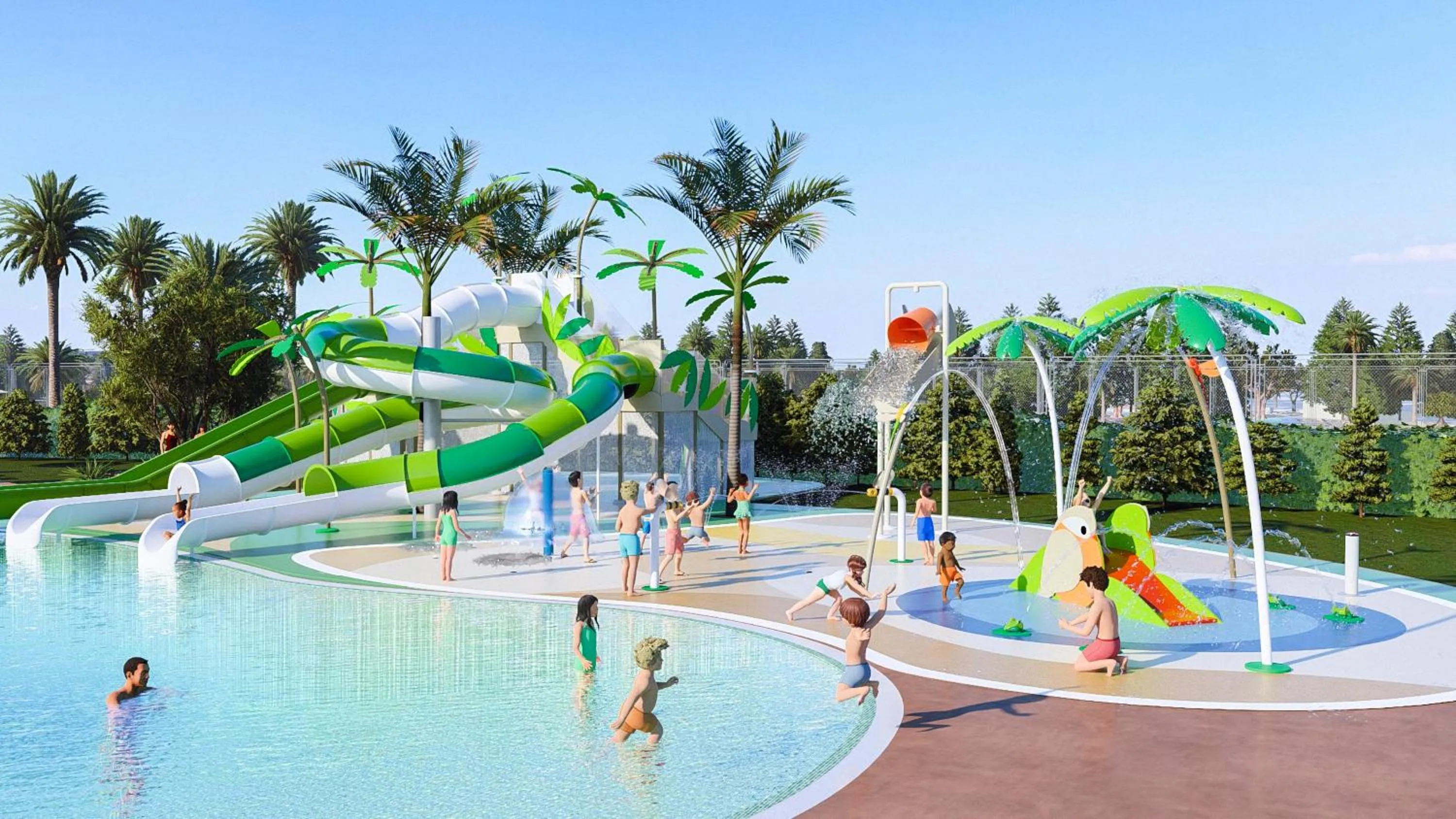 Swimming pool in Melia Villaitana