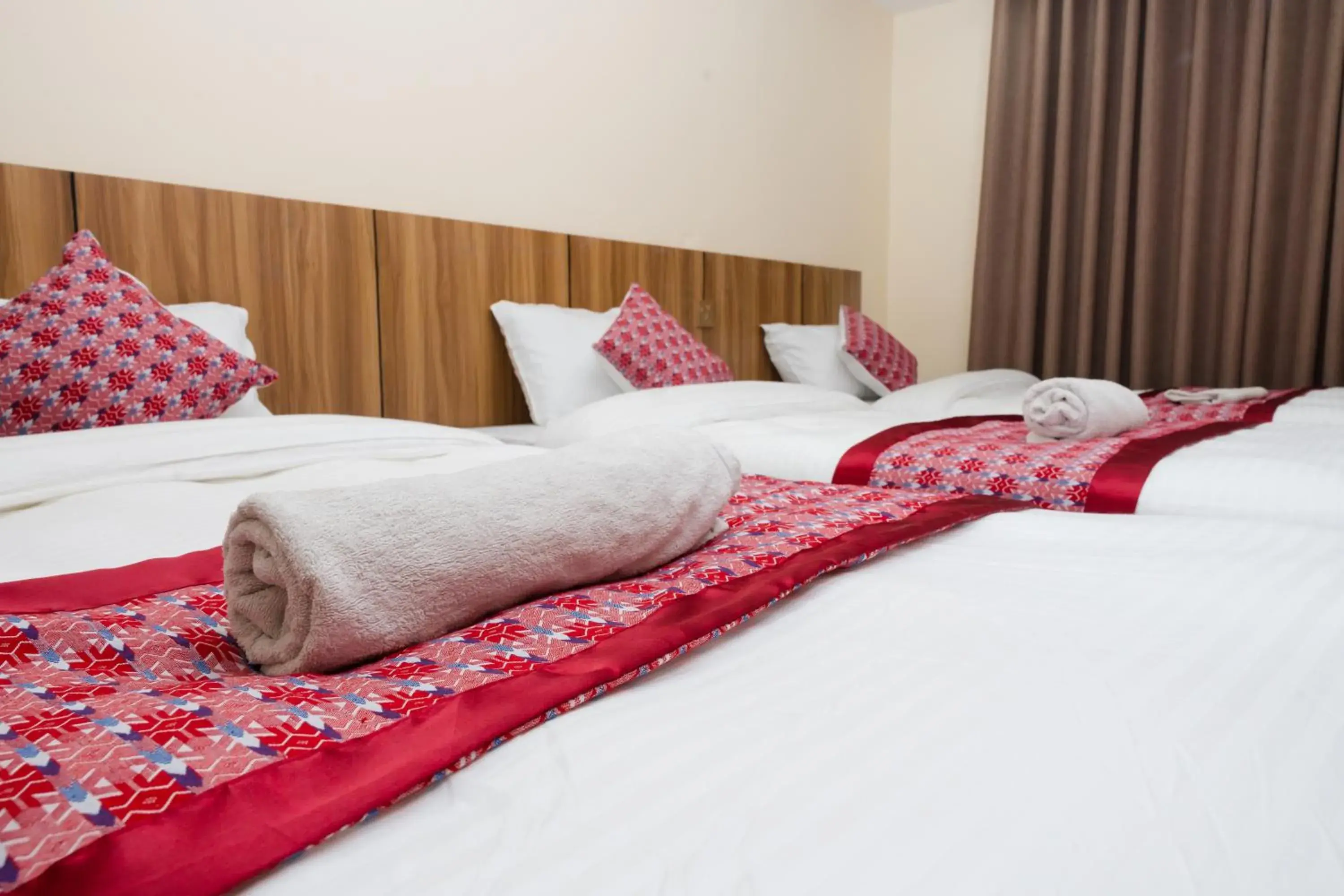 Bedroom, Bed in Rightway Hotel & Restaurant Bedroom, Bed in Rightway Hotel & Restaurant