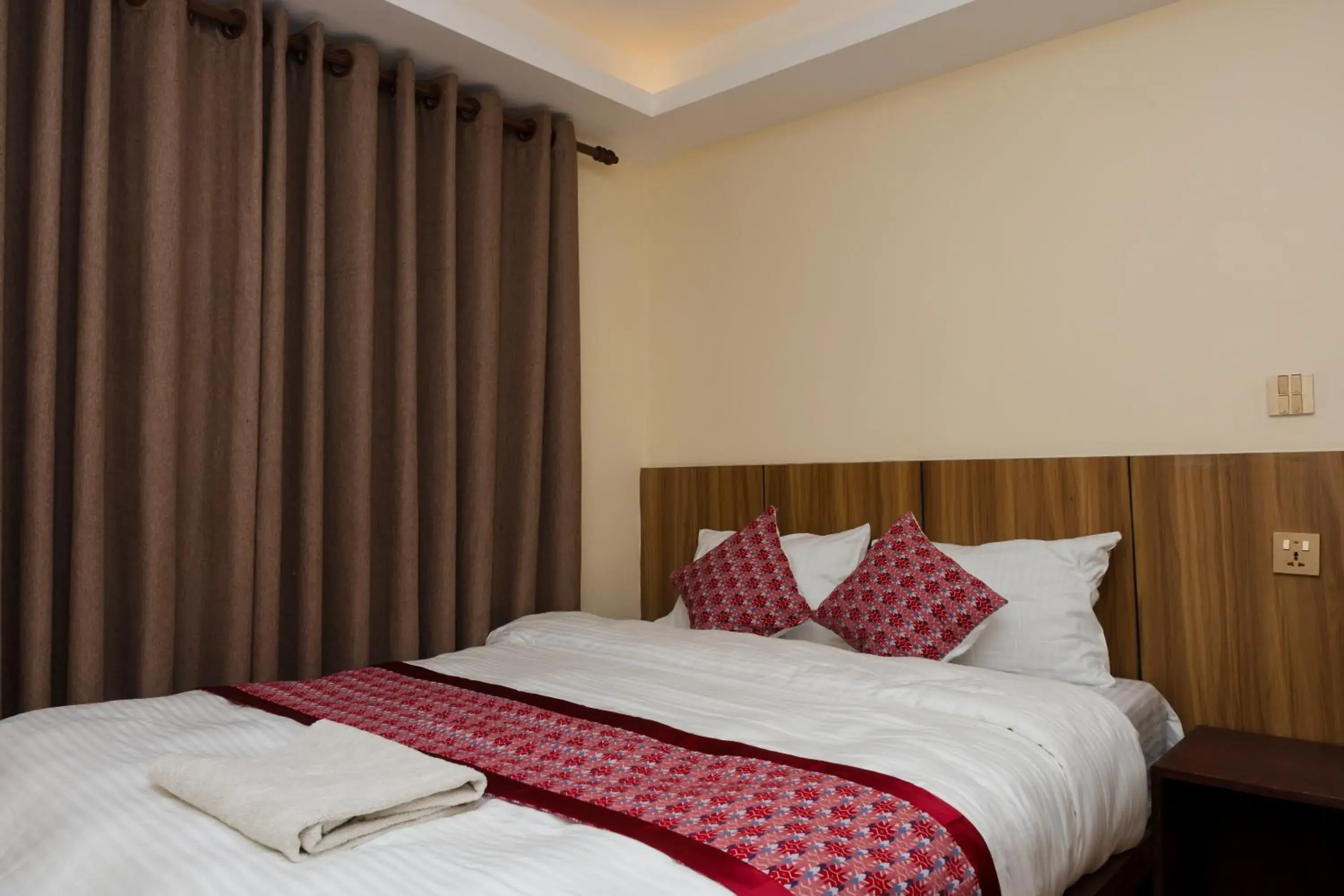 Bedroom, Bed in Rightway Hotel & Restaurant Bedroom, Bed in Rightway Hotel & Restaurant