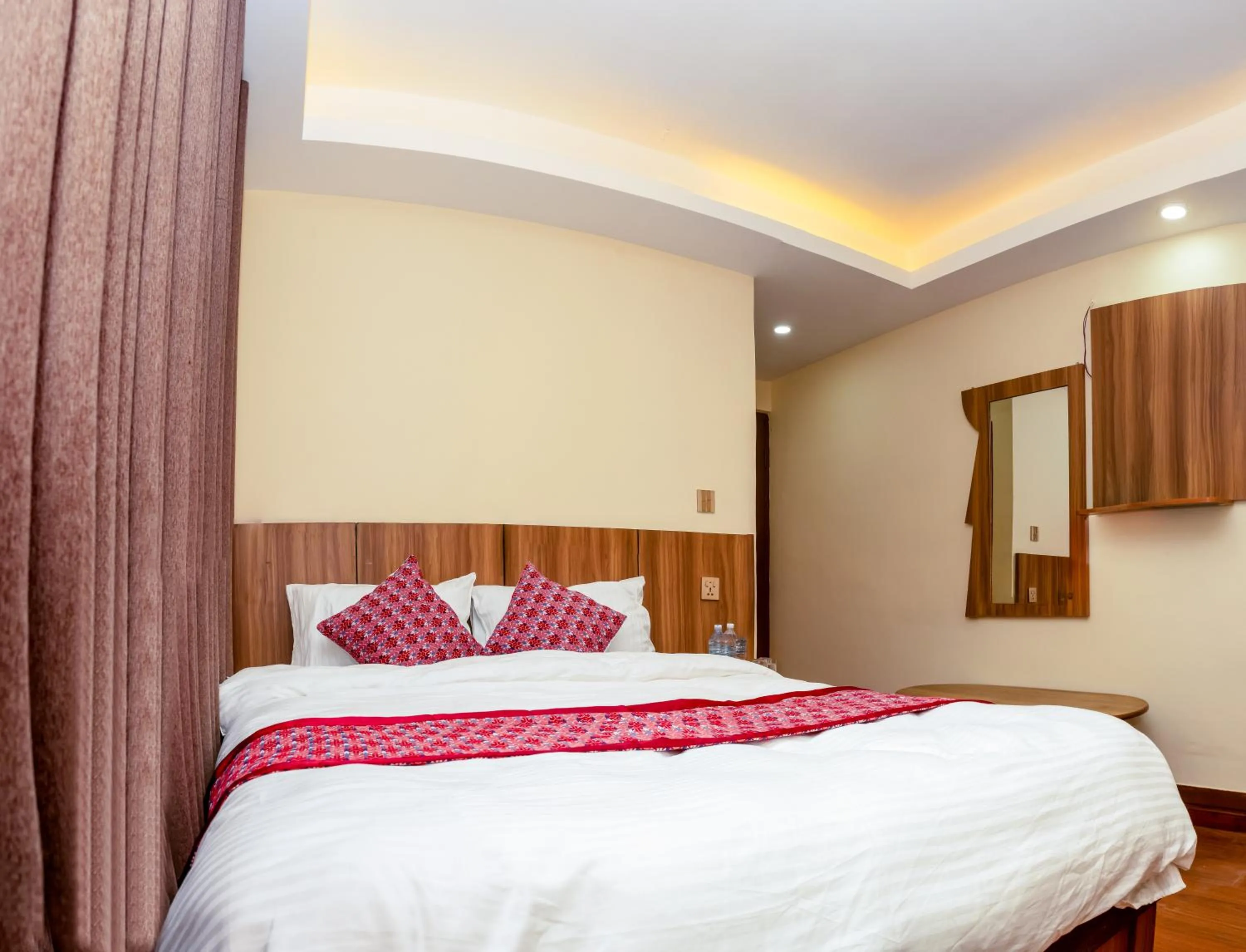 Bathroom, Bed in Rightway Hotel & Restaurant