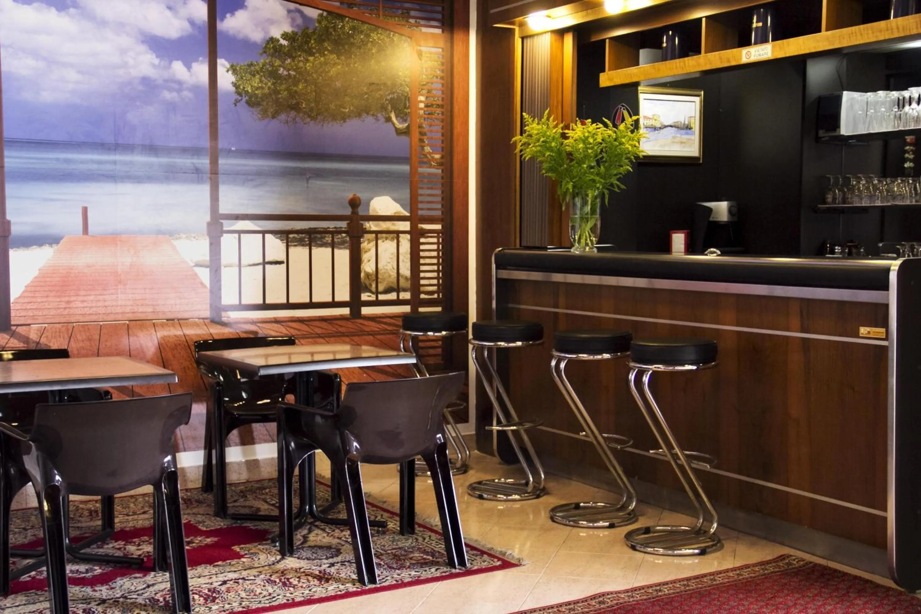 Lounge or bar in Hotel Merano