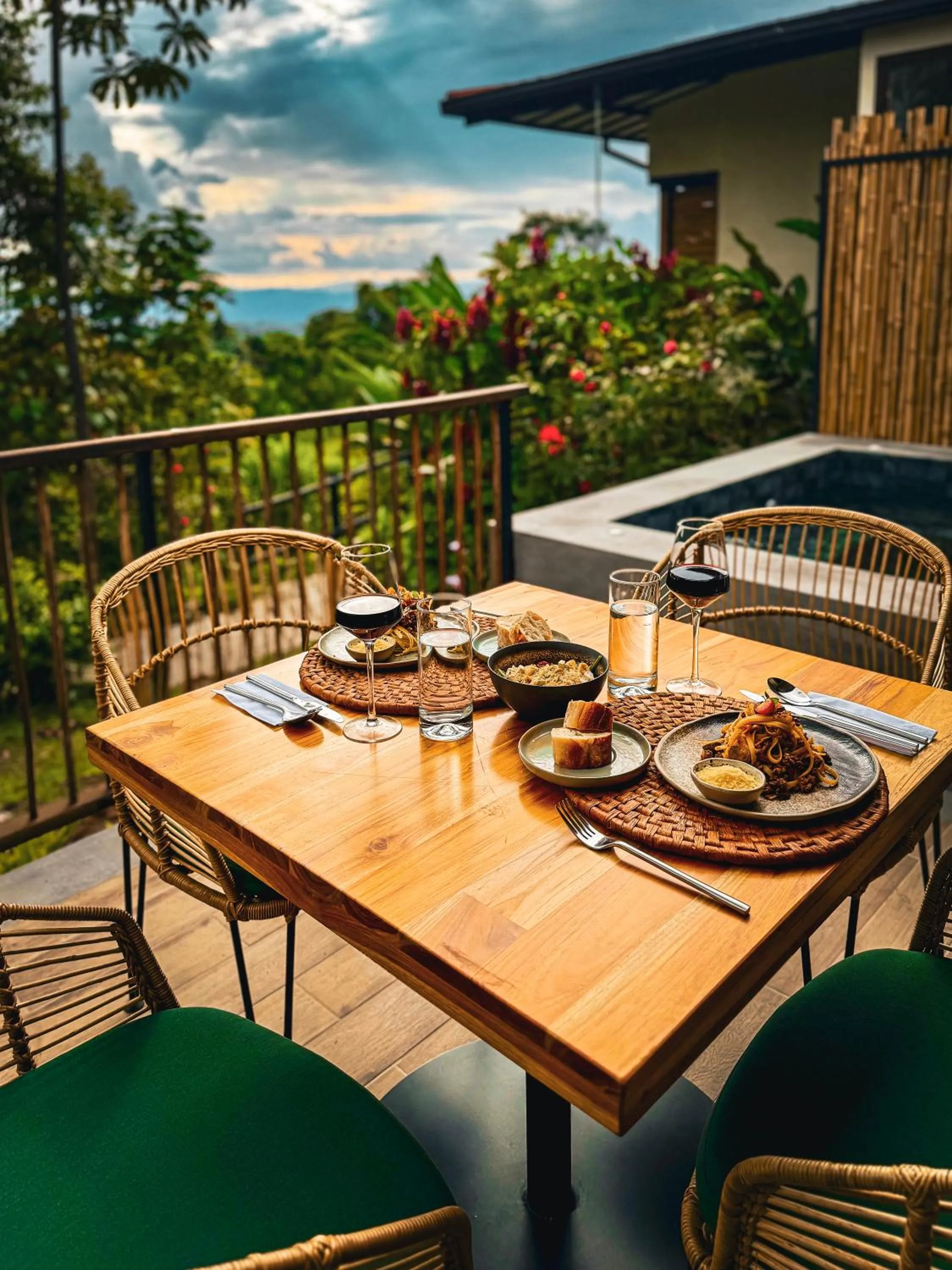 Garden view in Tukki Ecolodge Hotel