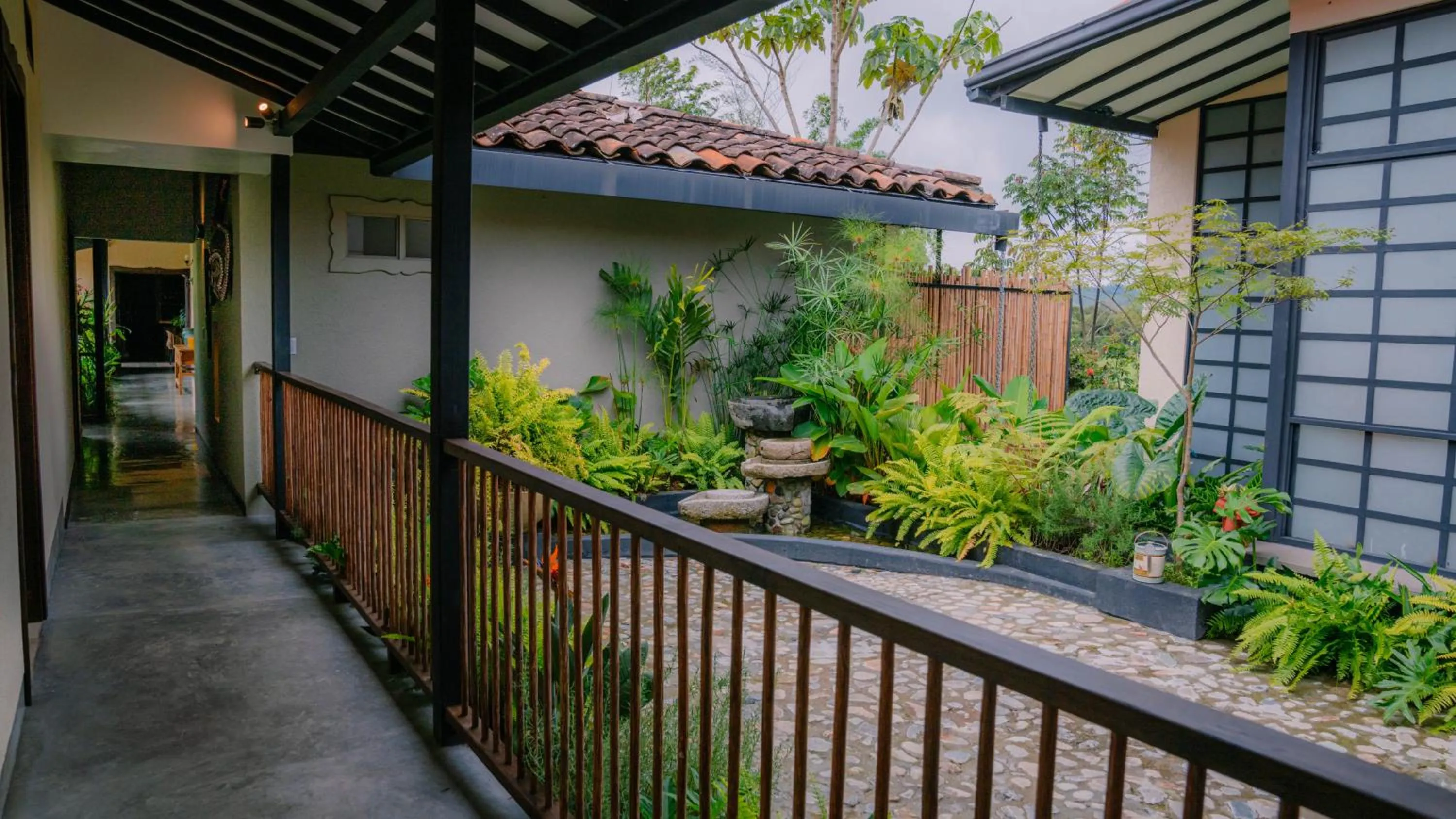 Garden in Tukki Ecolodge Hotel