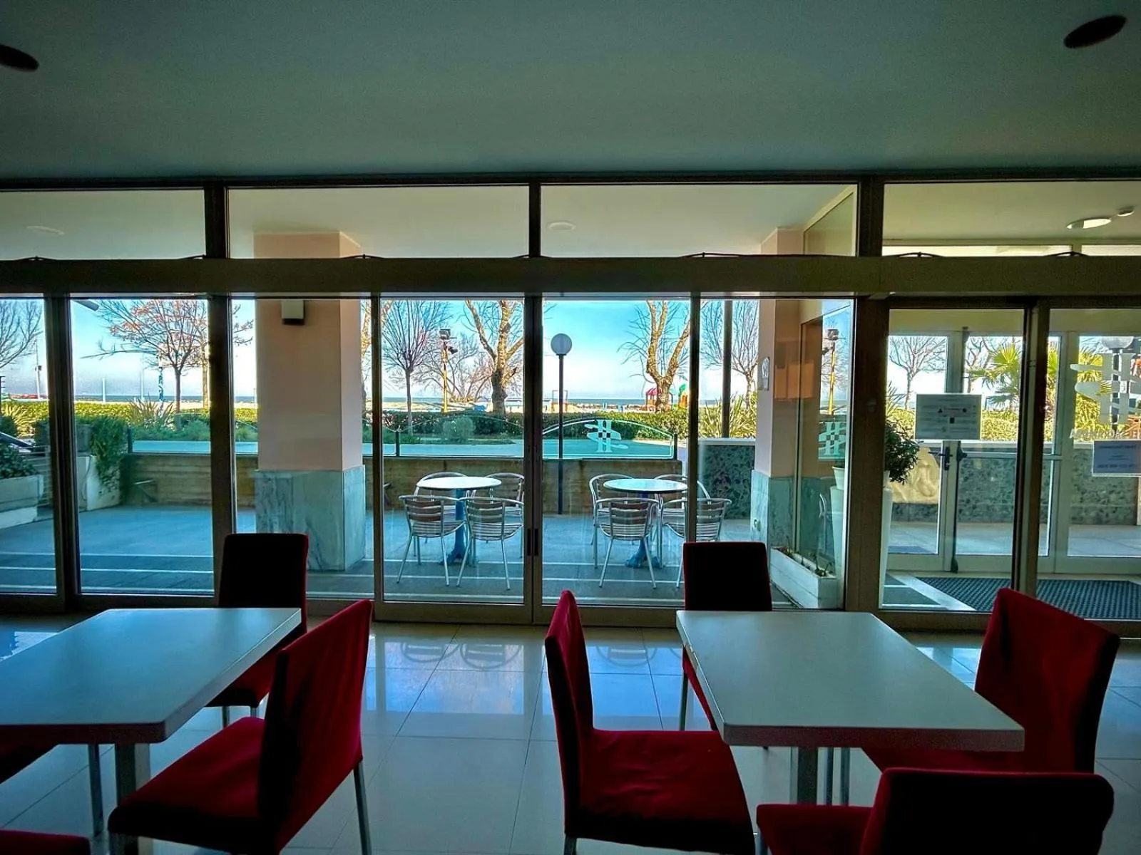 Seating area in Hotel Sacramora