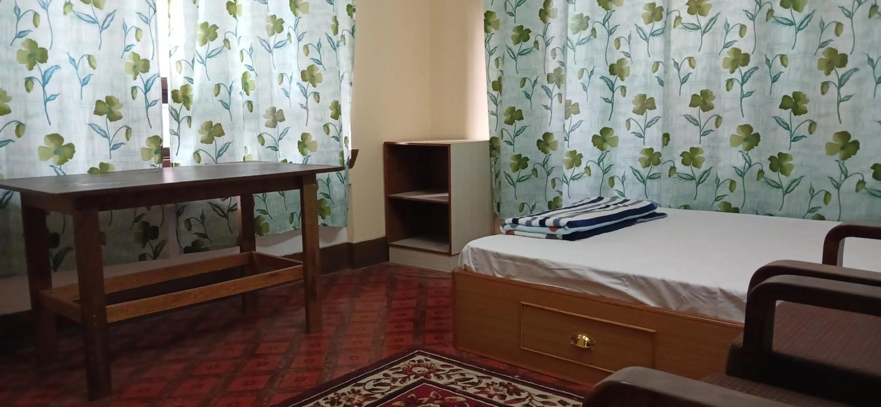 Bed in Manjushree home