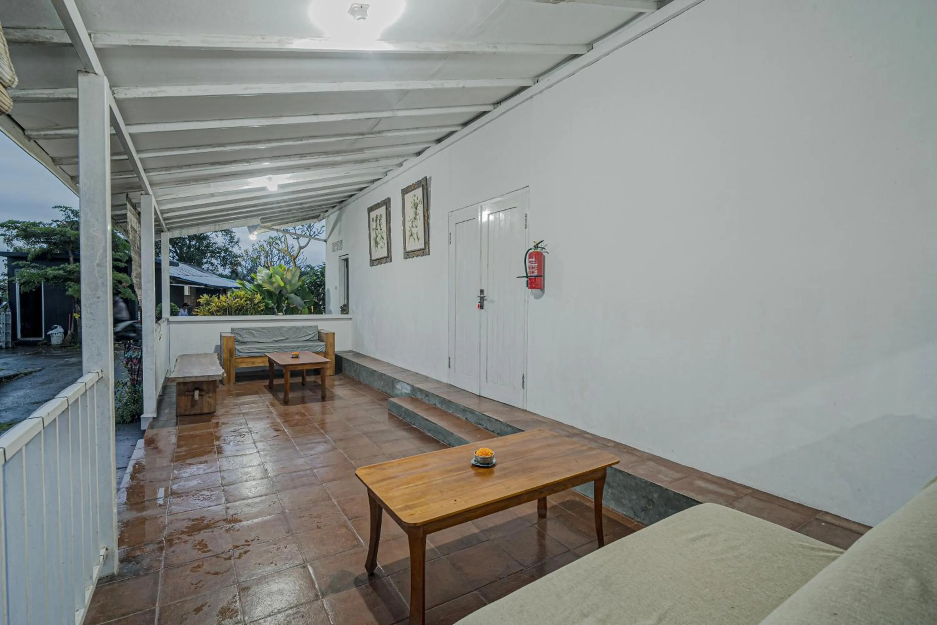 Living room in Jatiluwih Santya Loka Lodge & Twin Waterfall Managed by Manara