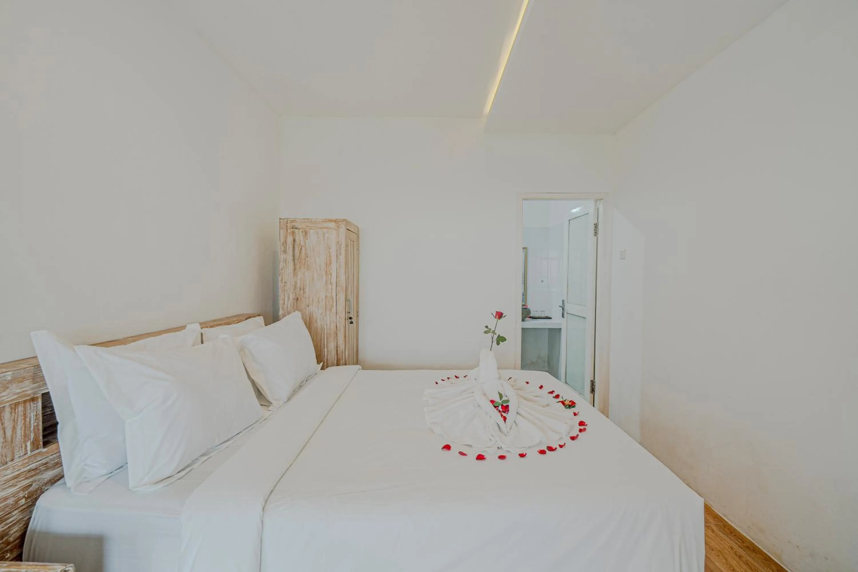 Bedroom, Bed in Jatiluwih Santya Loka Lodge & Twin Waterfall Managed by Manara