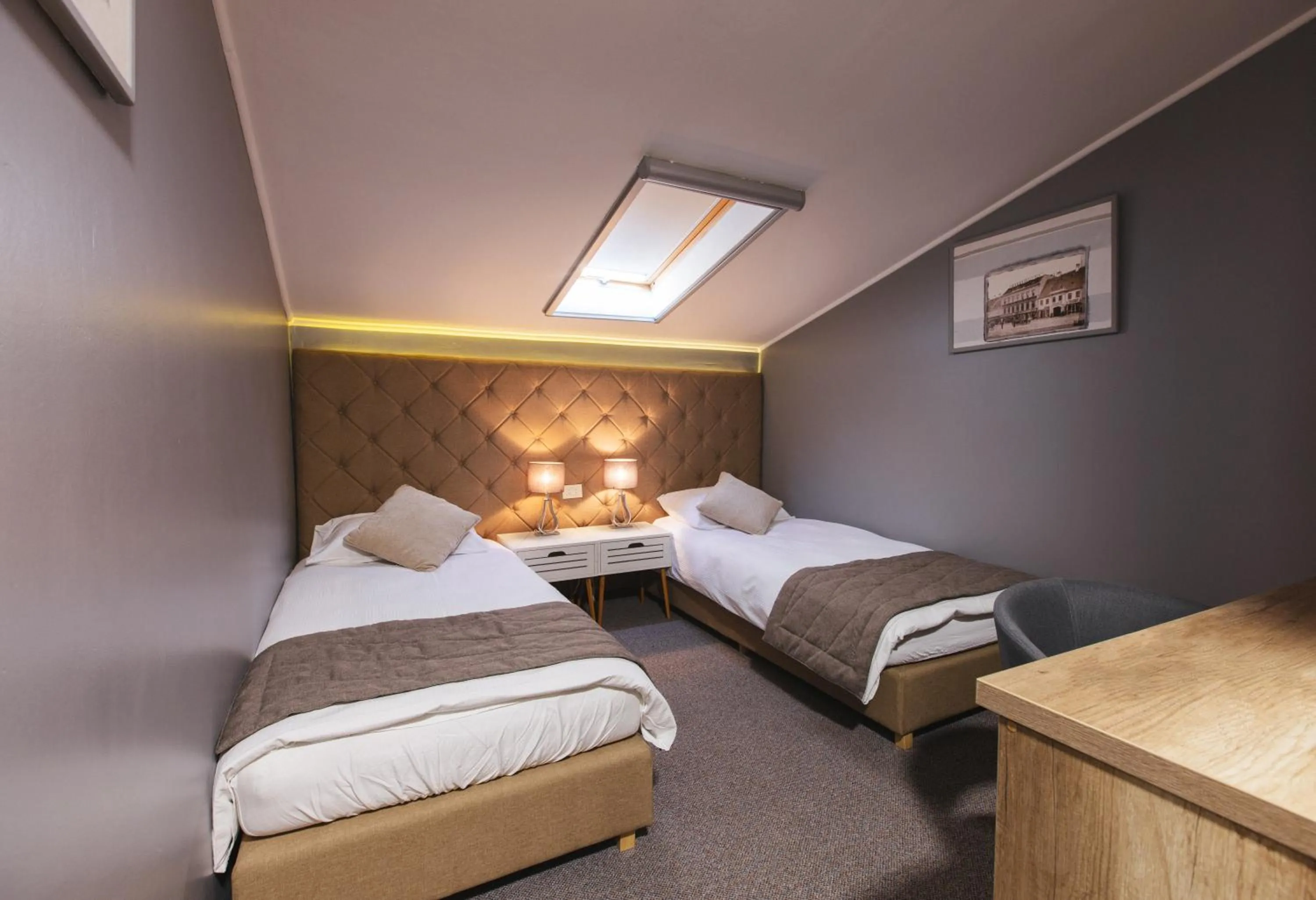 Twin Room with Private Bathroom in Hotel Pansion Strossmayer No 1 - breakfast included