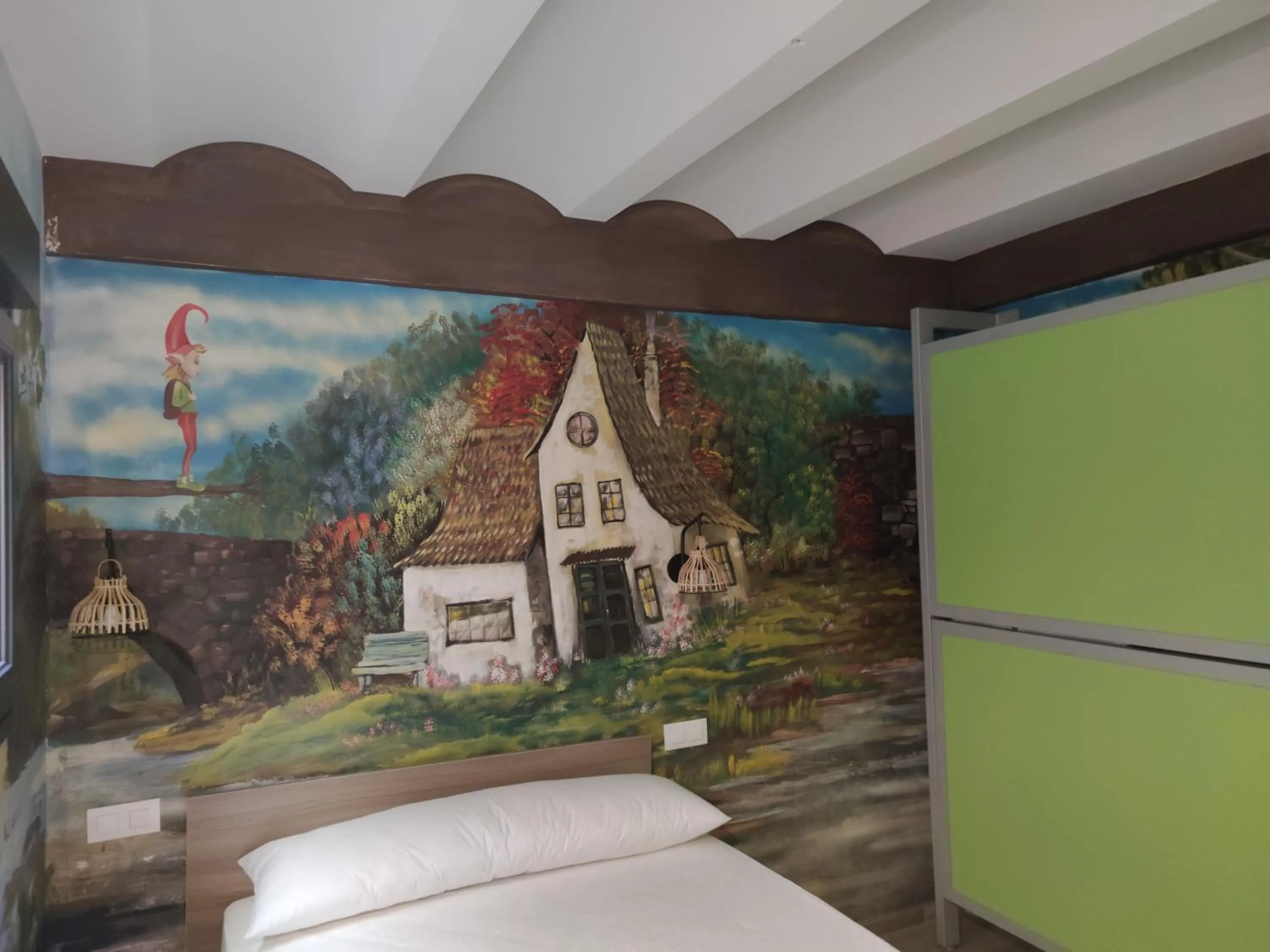 Bed in FamilyHostelPinto