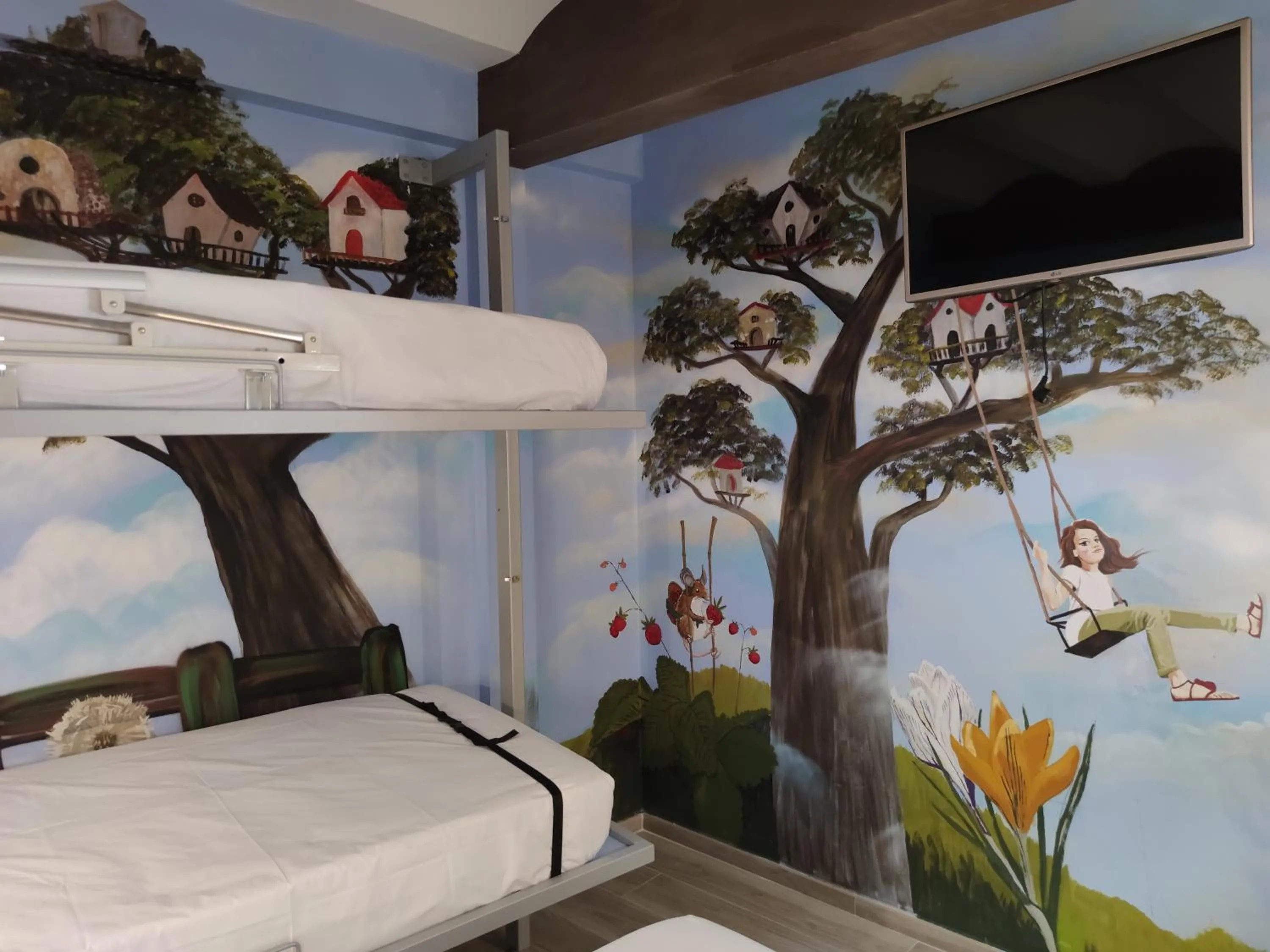 Bed in FamilyHostelPinto