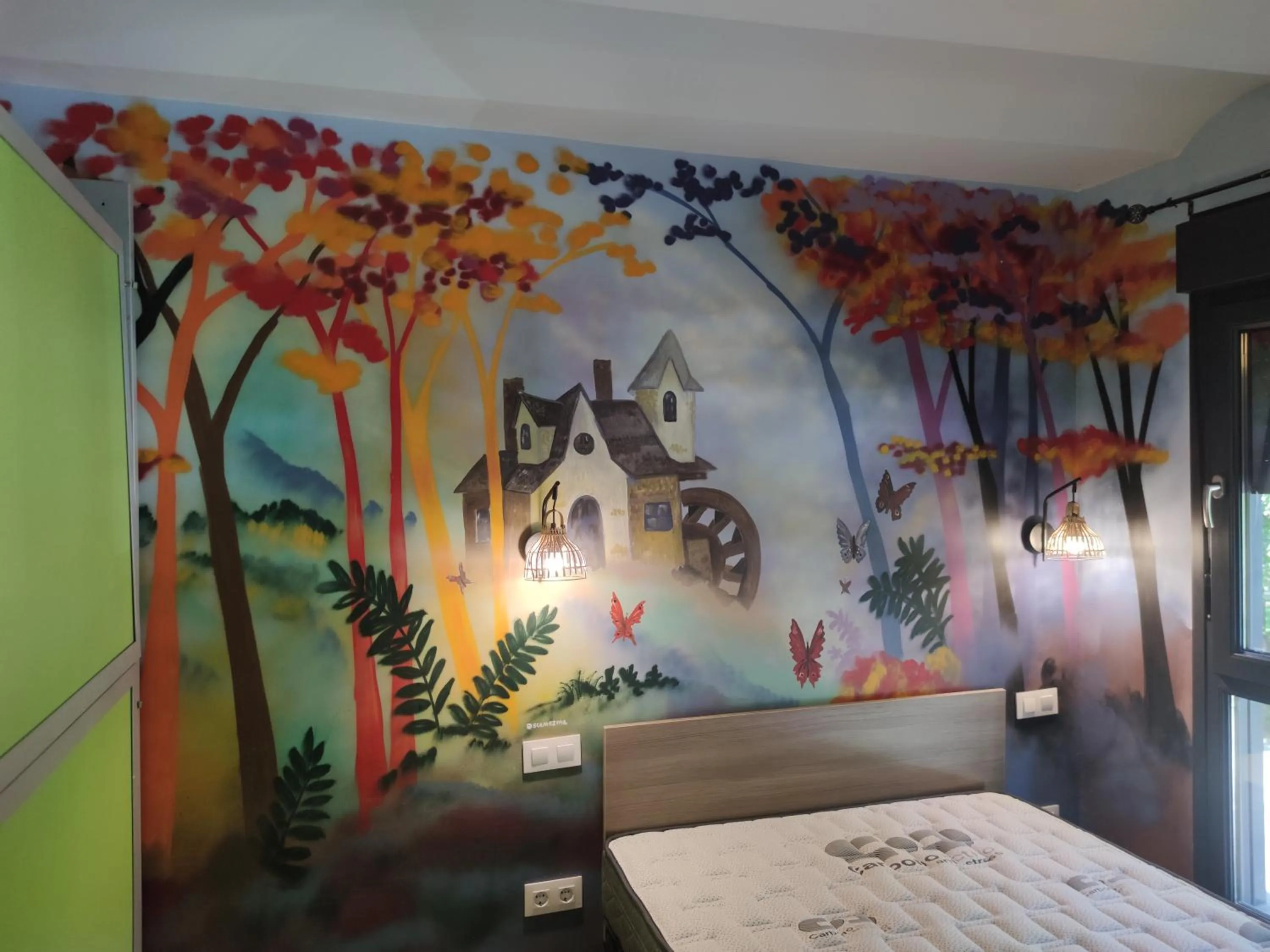 Bed in FamilyHostelPinto