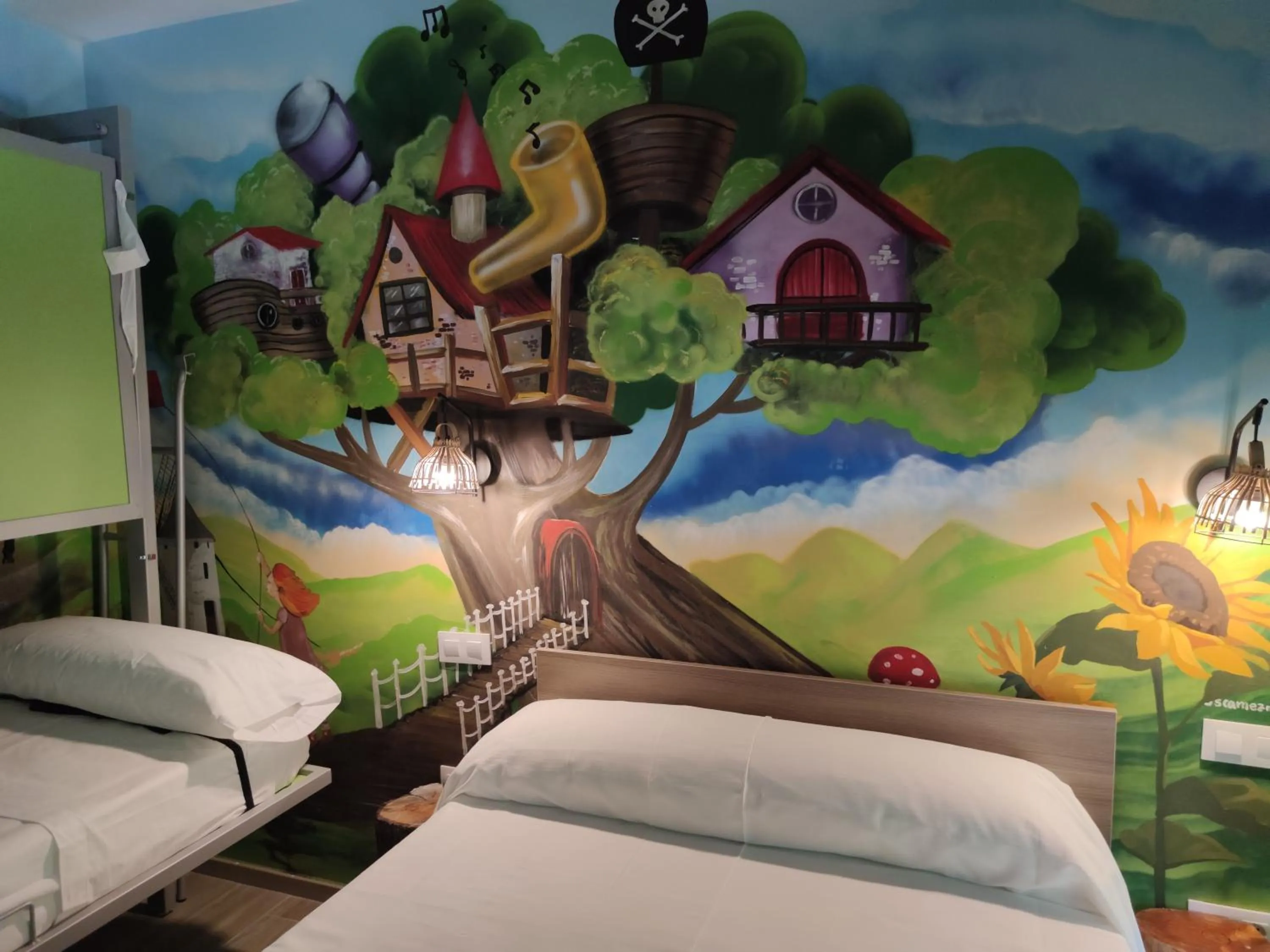 Bed in FamilyHostelPinto