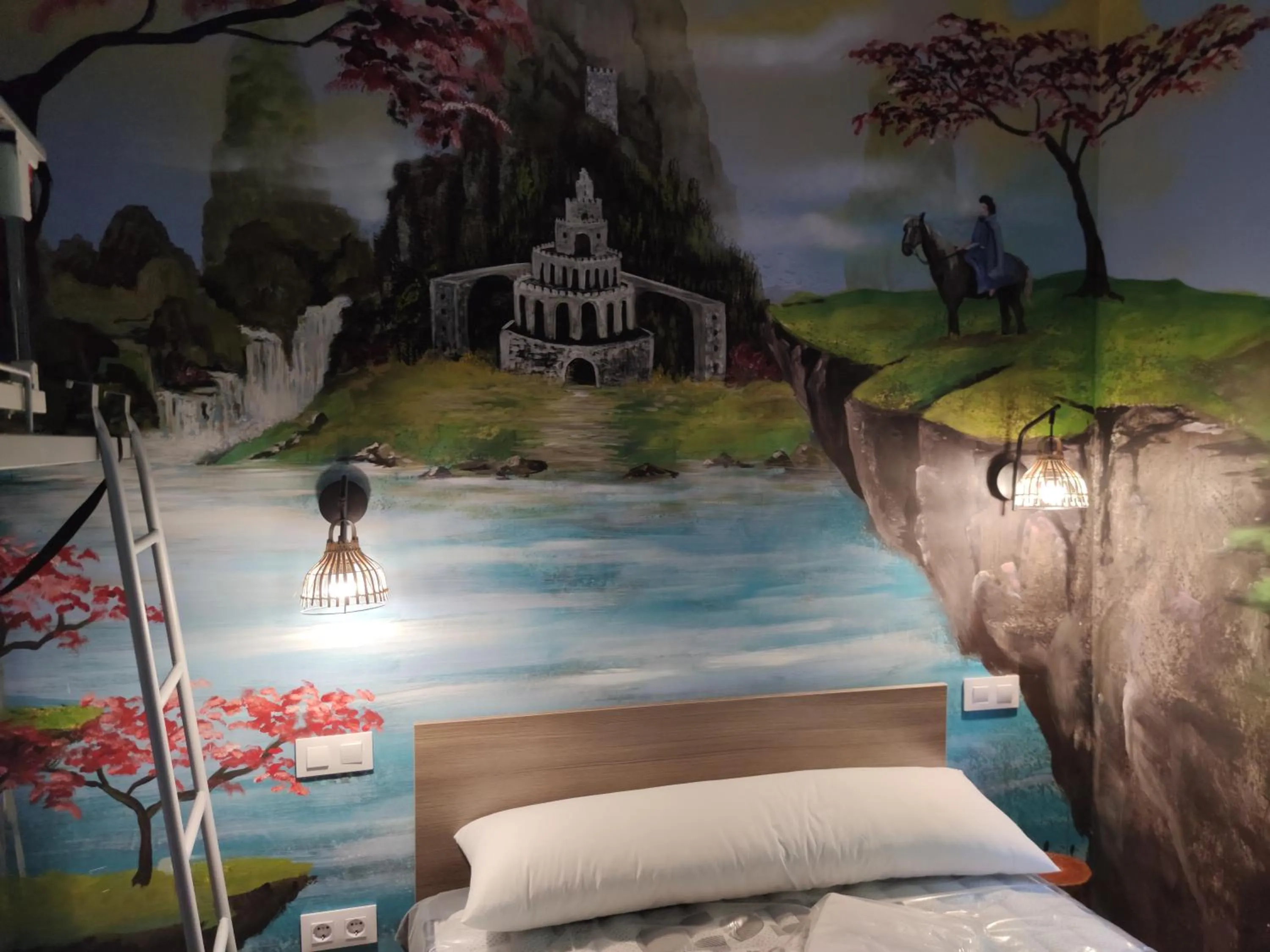 Bed in FamilyHostelPinto