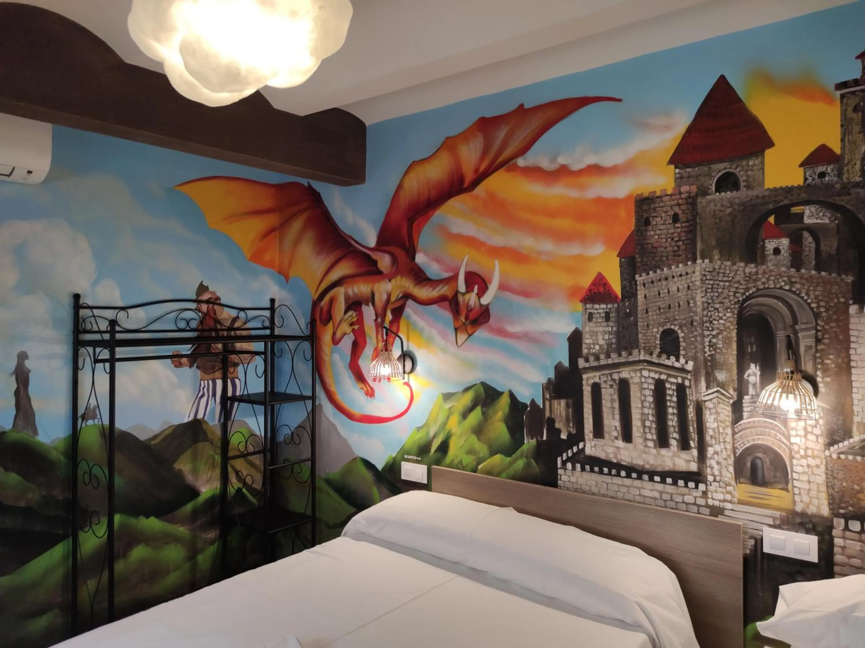 Bed in FamilyHostelPinto