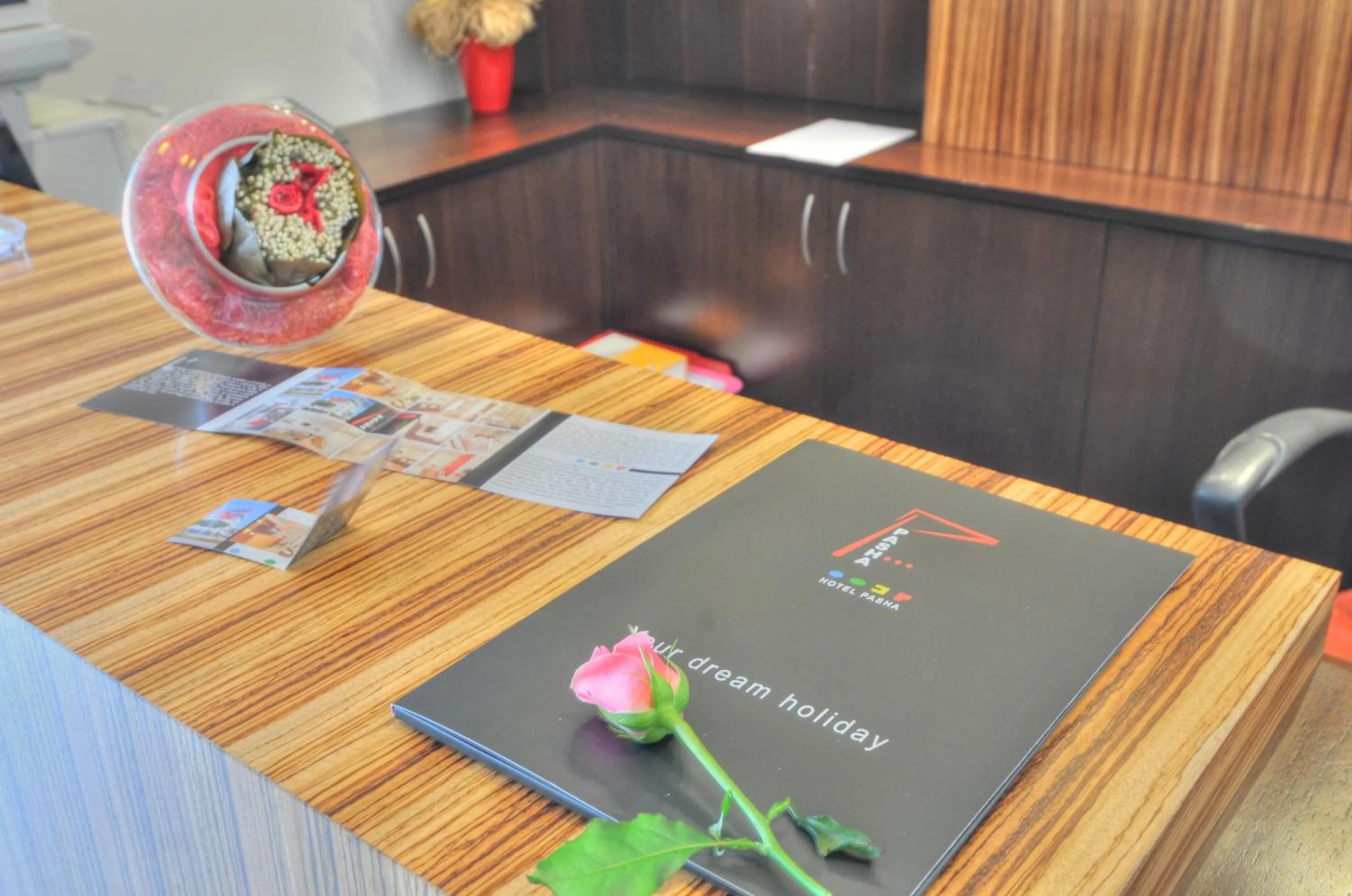 Decorative detail in Hotel Pasha