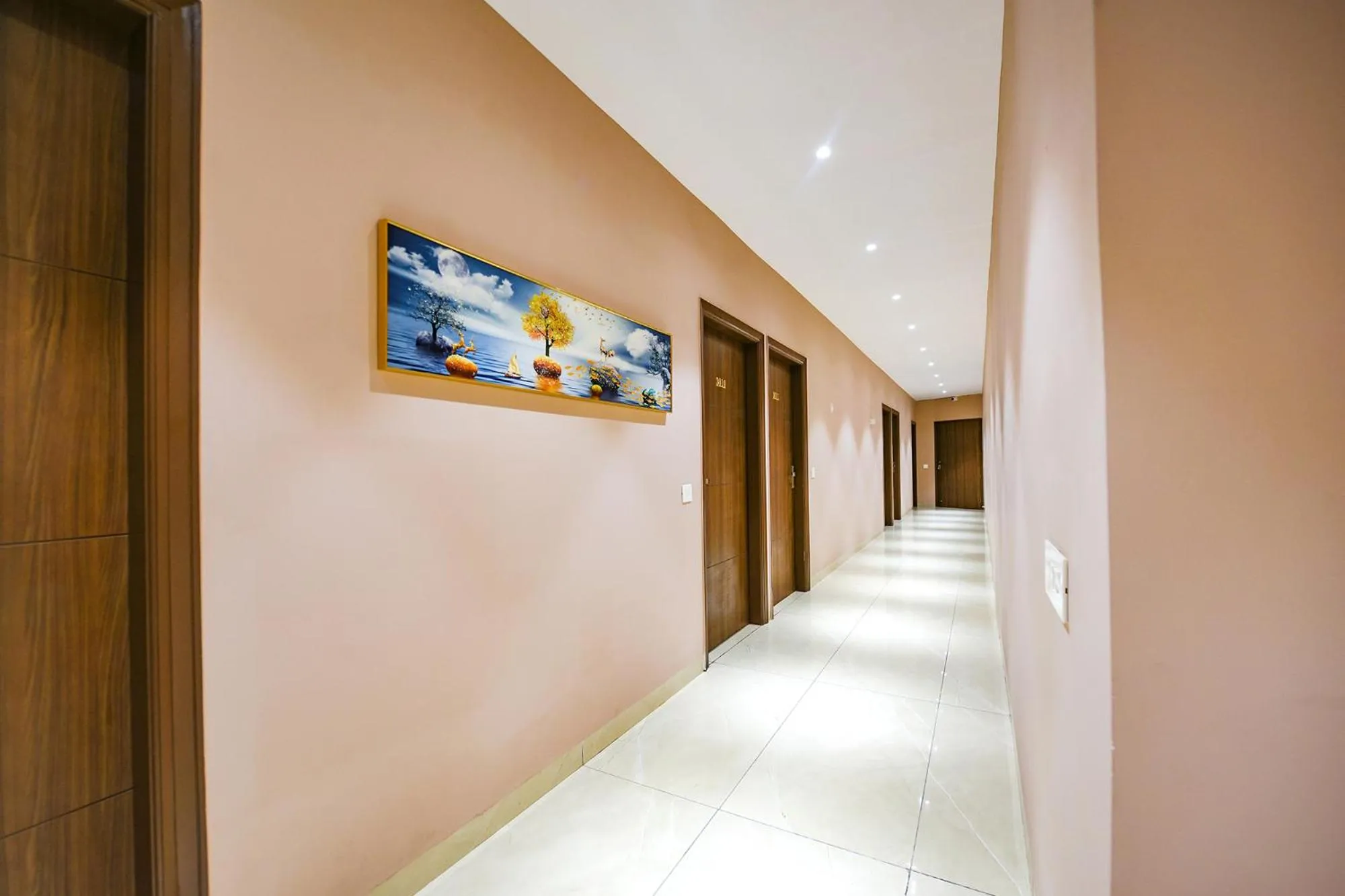 Lobby or reception in FabHotel Supreme Suites