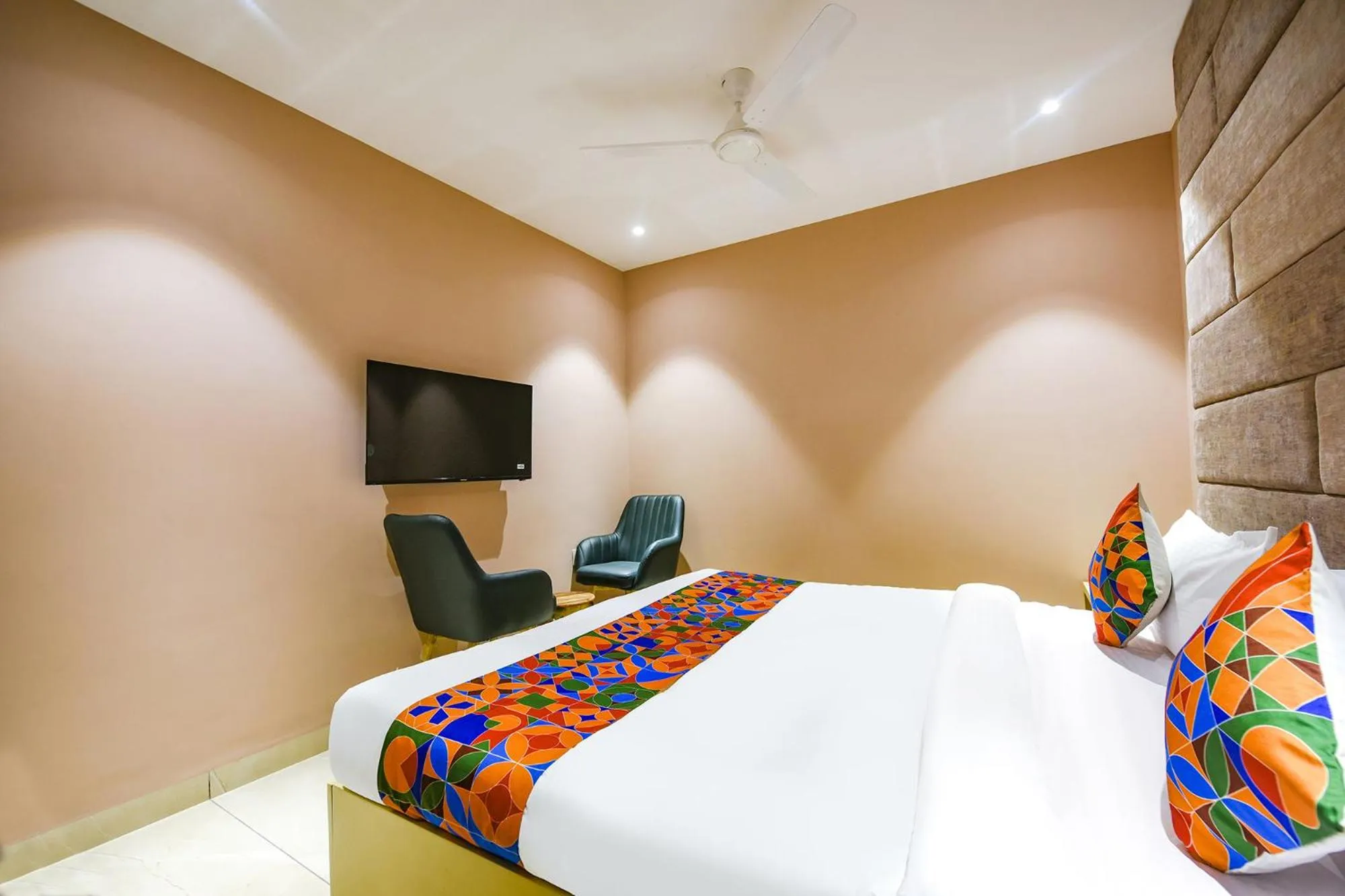 Bed in FabHotel Supreme Suites