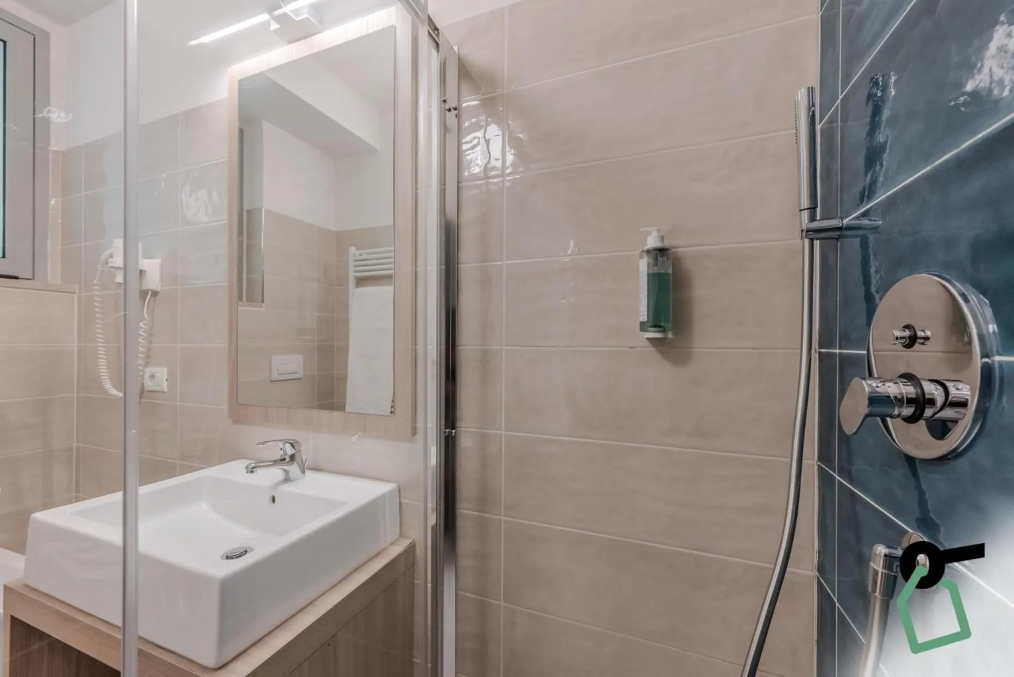 Bathroom in HOTIDAY Apartments Desenzano