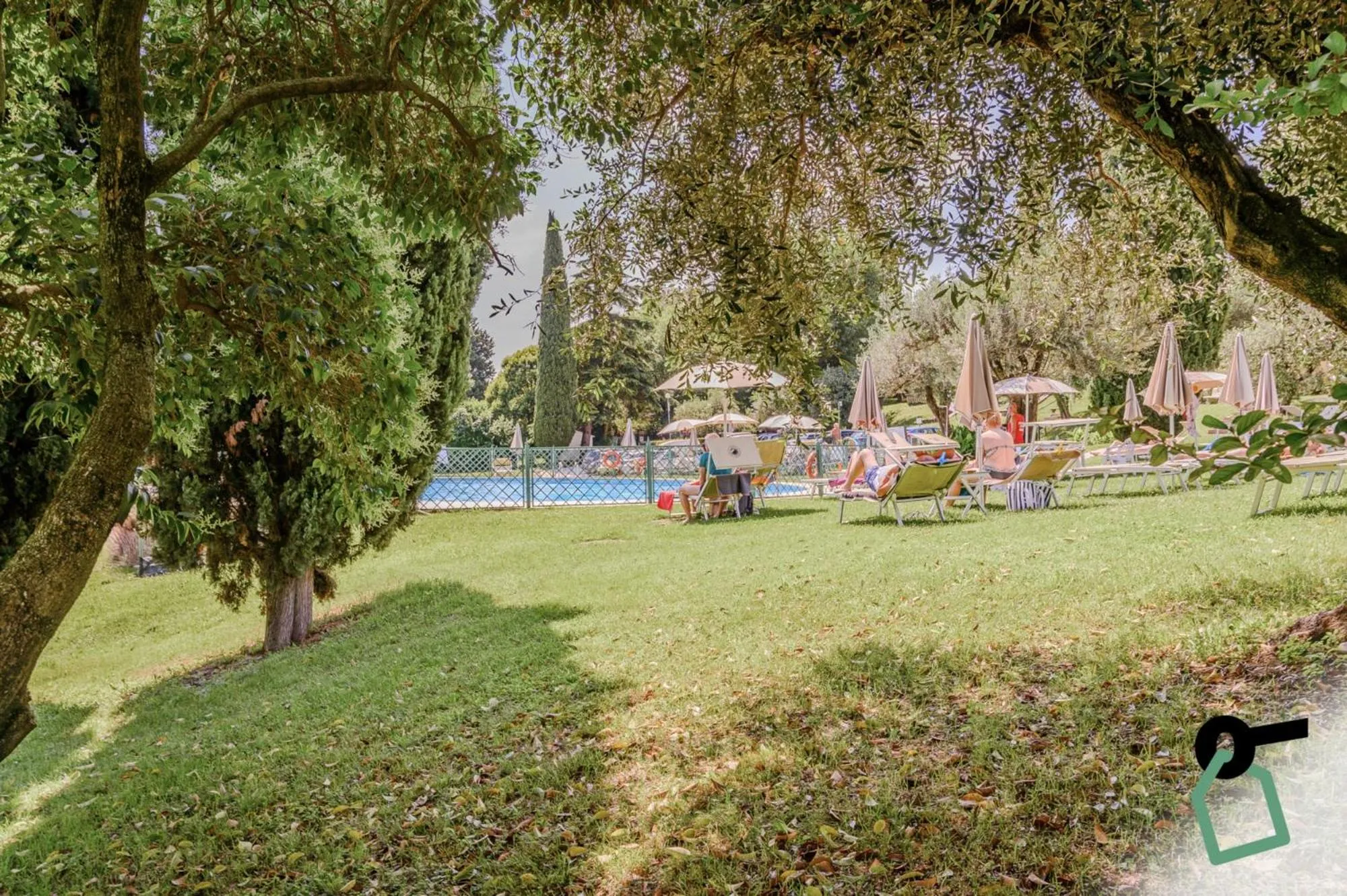 Swimming pool in HOTIDAY Apartments Desenzano