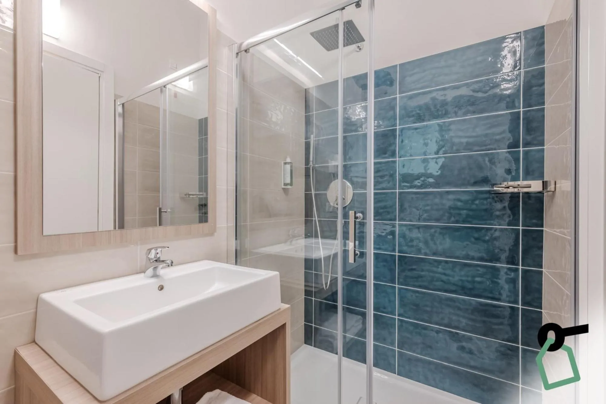 Bathroom in HOTIDAY Apartments Desenzano