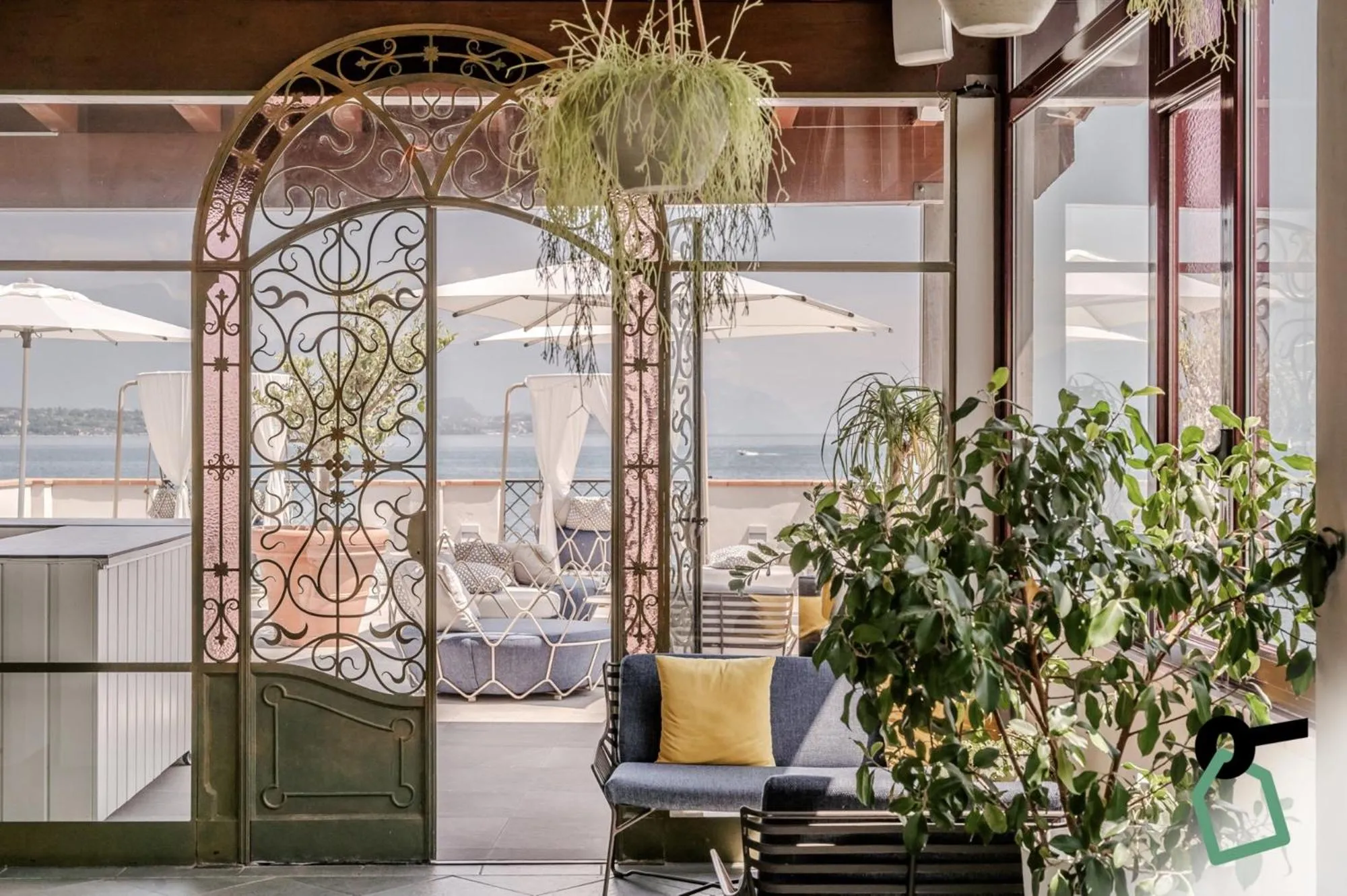 Balcony/Terrace in HOTIDAY Apartments Desenzano