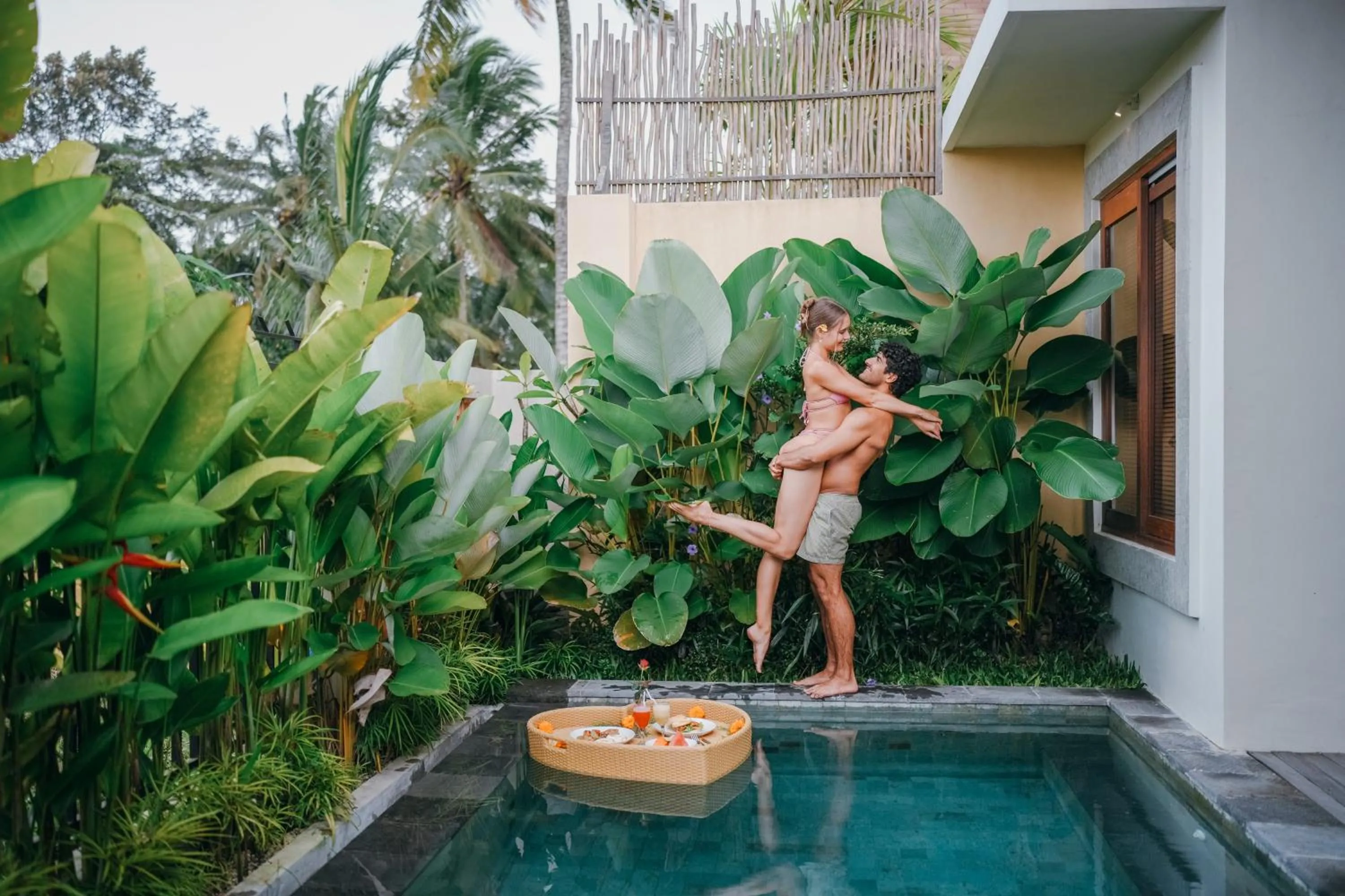 Pool view in Alankara Villa & Spa Ubud by Mahaprana