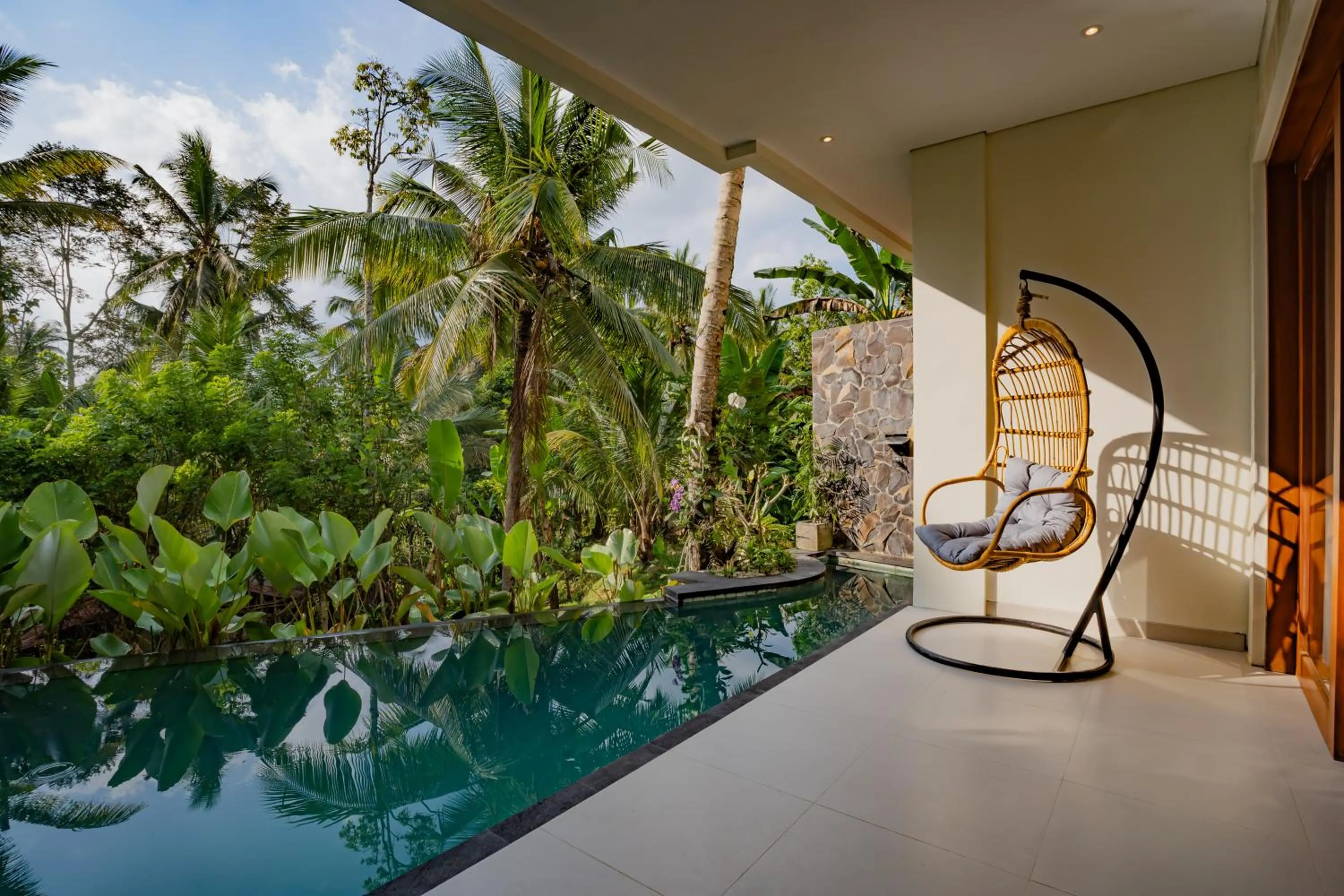 Balcony/Terrace in Alankara Villa & Spa Ubud by Mahaprana
