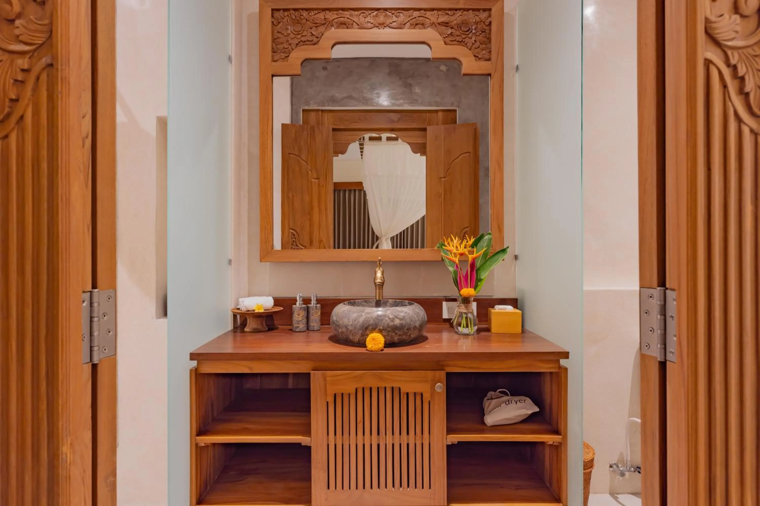 Bathroom in Alankara Villa & Spa Ubud by Mahaprana