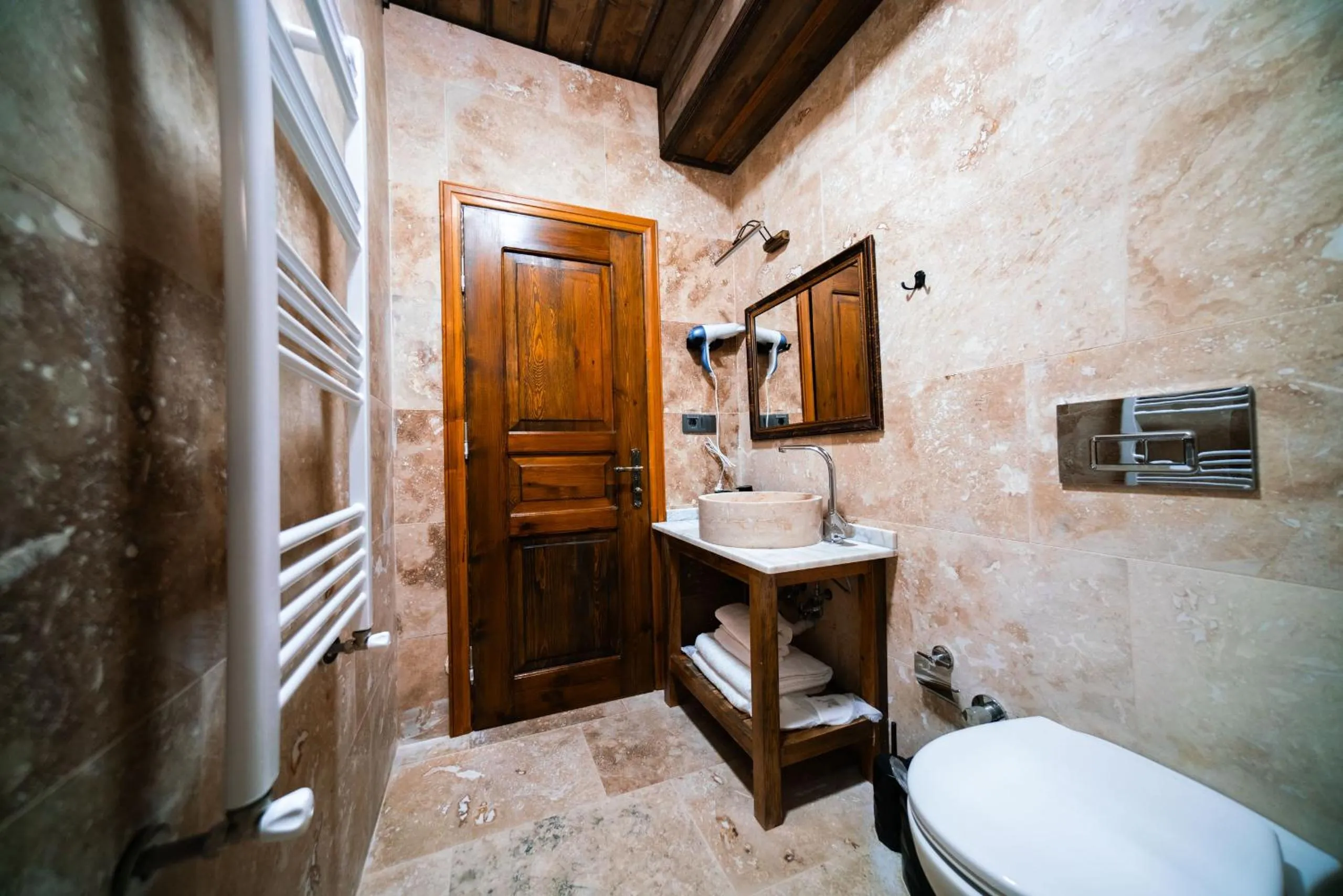 Toilet in Abra Stone House
