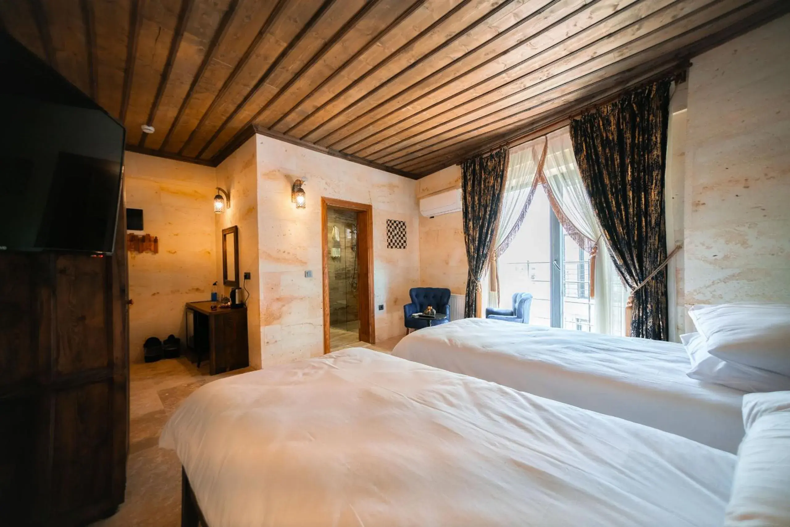 Bed in Abra Stone House Bed in Abra Stone House