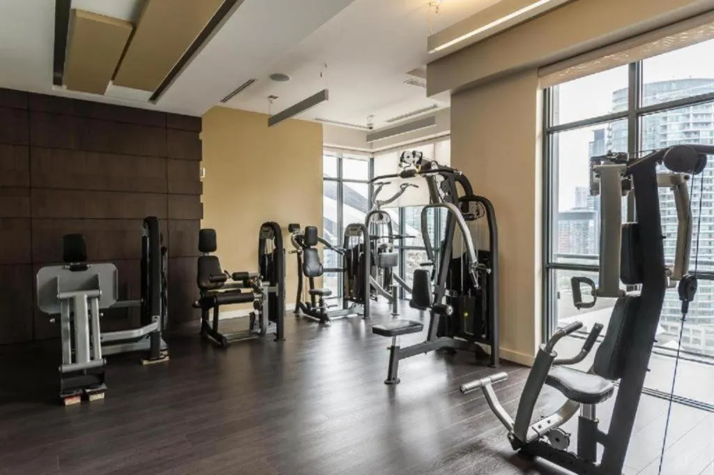 Fitness centre/facilities in Skyline Suites - Walk to MTCC, ACC, Rogers Centre & Entertainment District