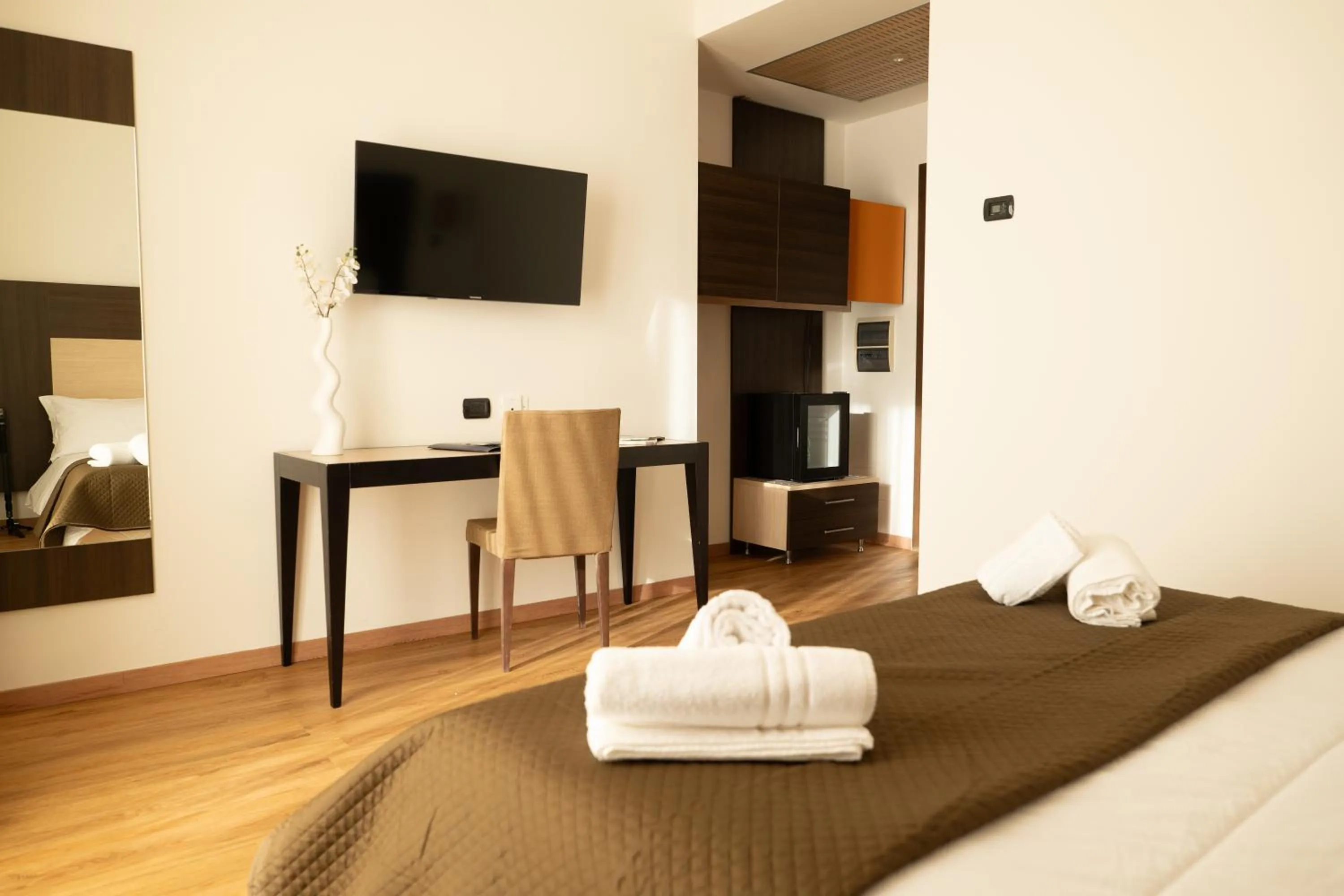 Bed in NSM Hotel Palace Lucera