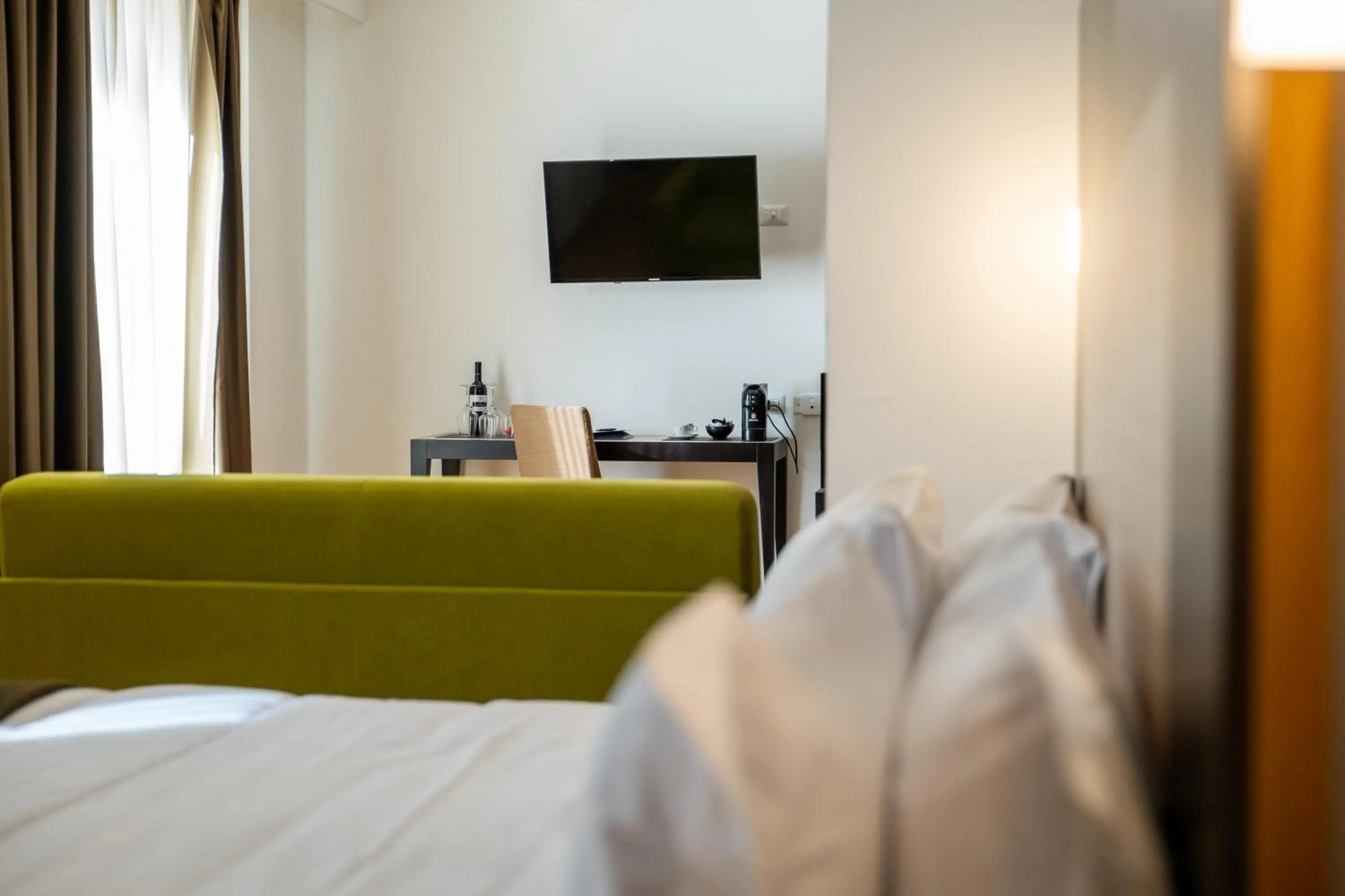 Bed in NSM Hotel Palace Lucera