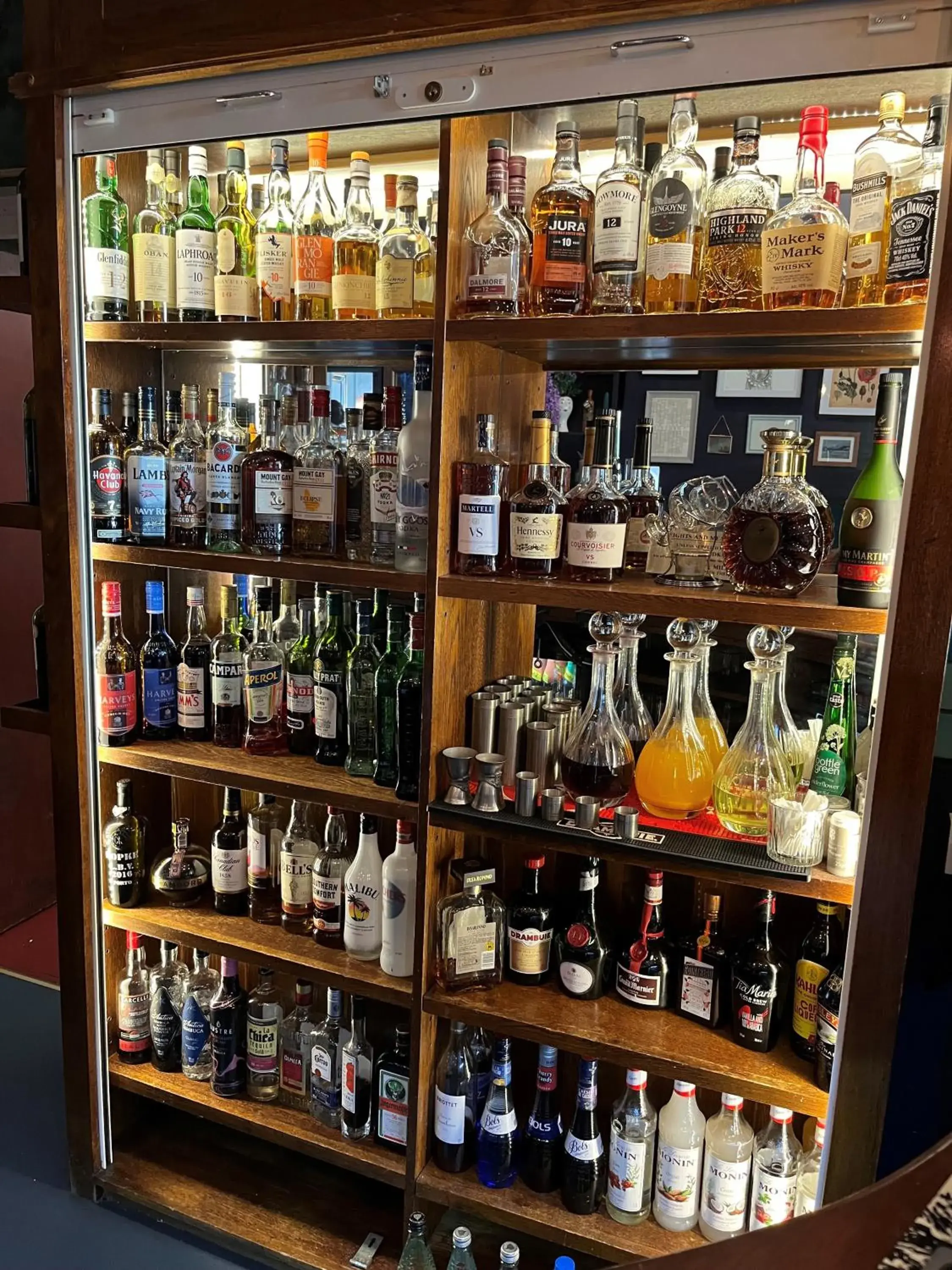 Lounge or bar in Lindeth Howe Lounge or bar in Lindeth Howe