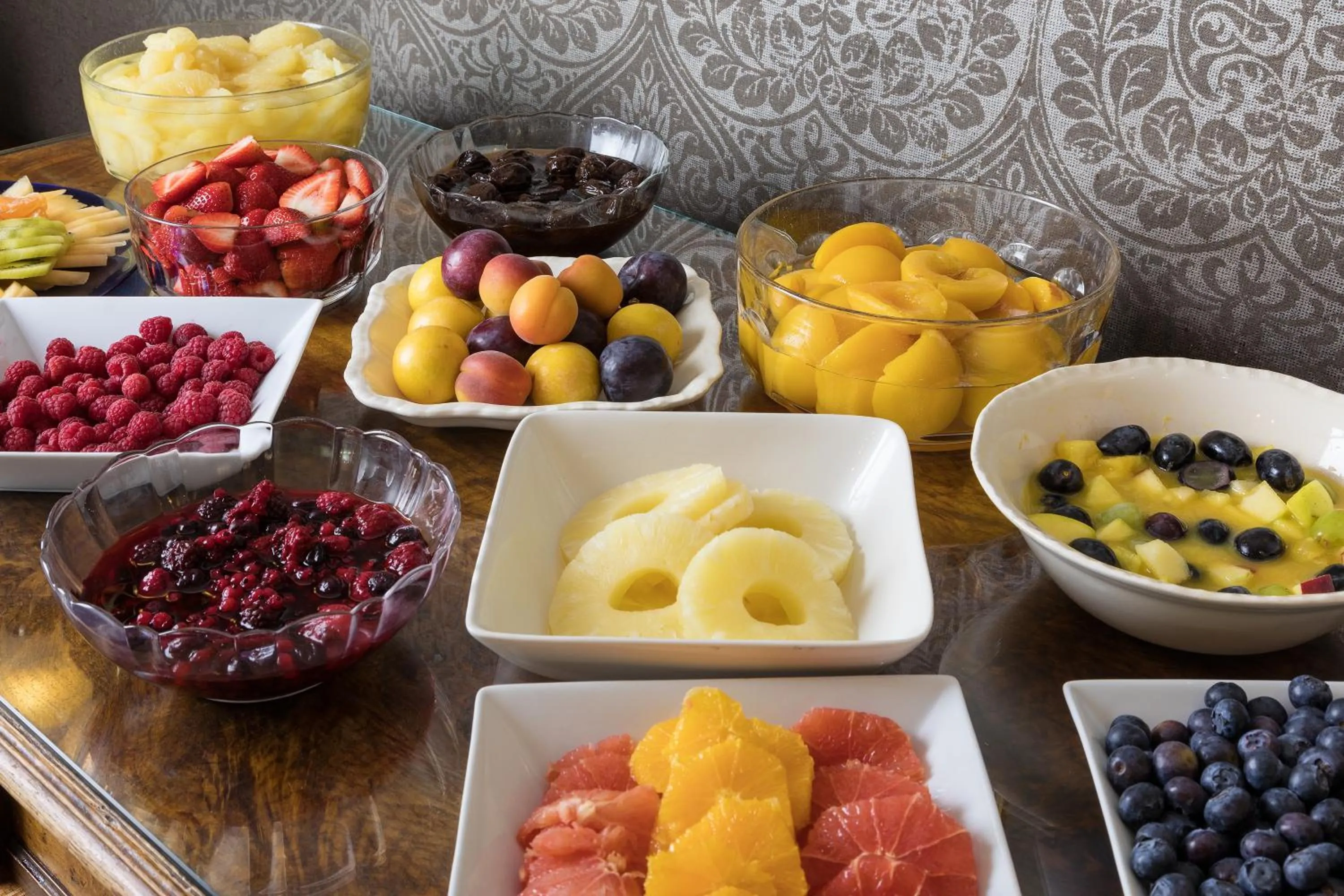 Breakfast in Burn How Garden Hotel - Bowness on Windermere