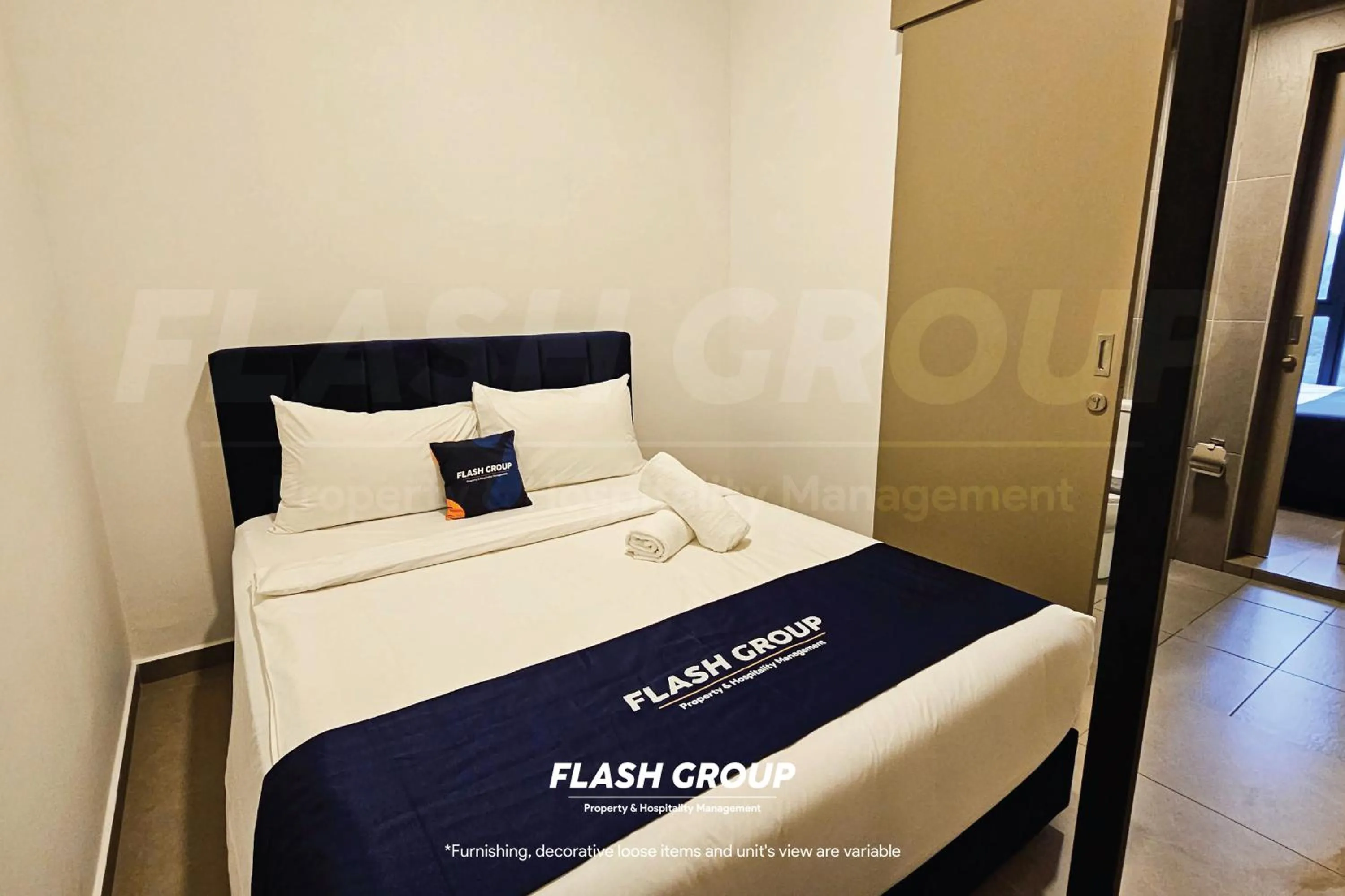 Bed in Forte Seasons Mossaz Premium Suites Petaling Jaya