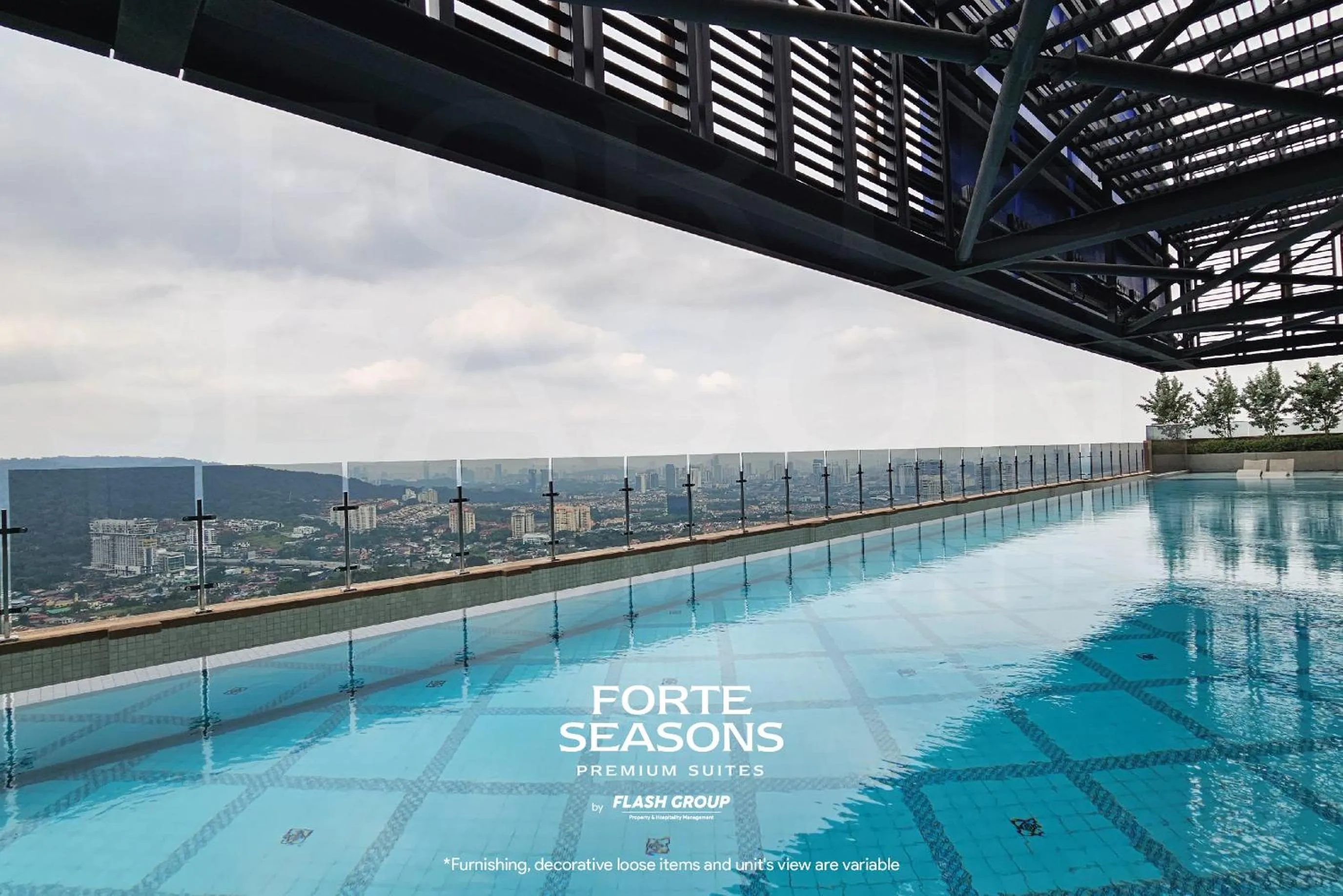 Swimming pool in Forte Seasons Mossaz Premium Suites Petaling Jaya