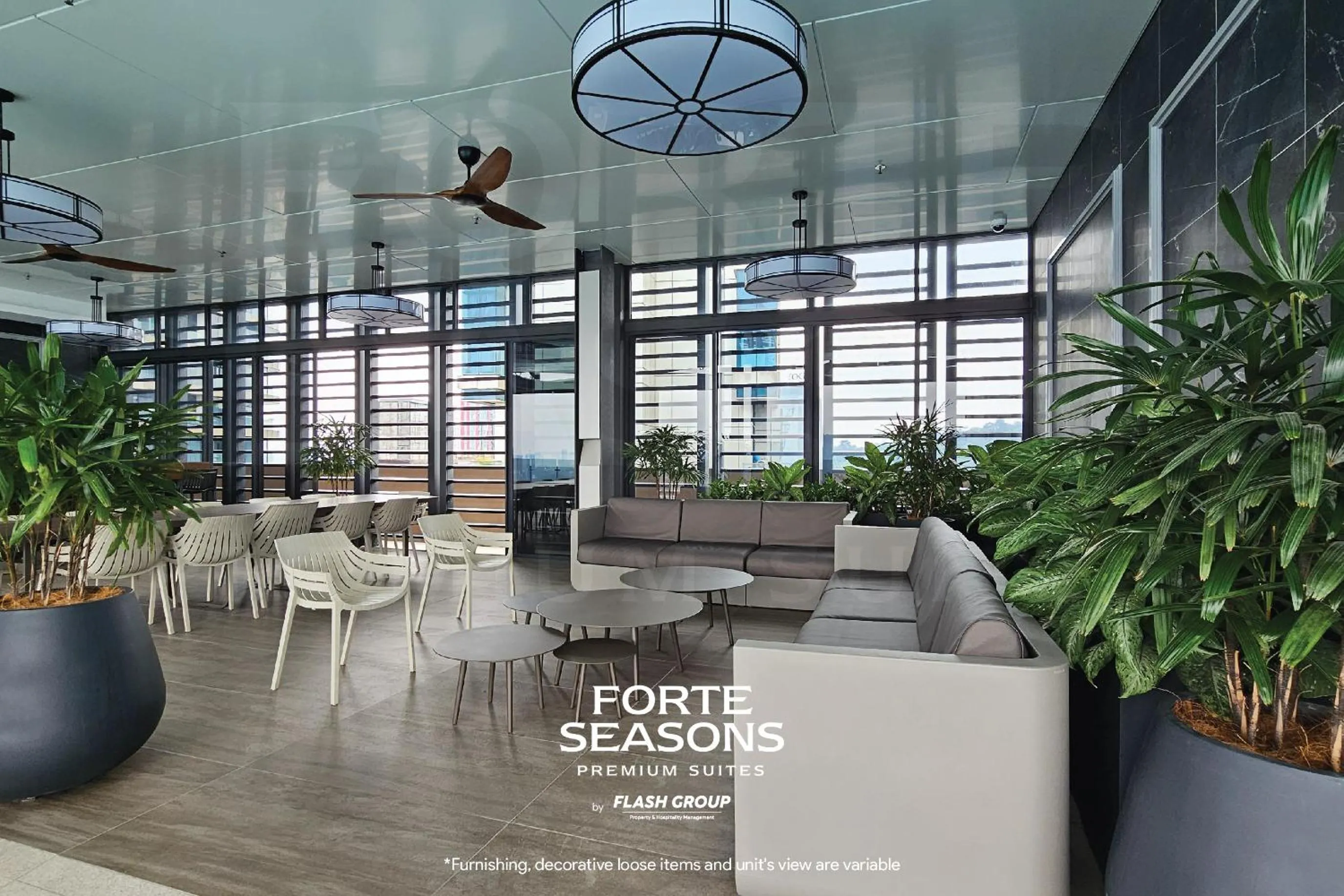 Seating area in Forte Seasons Mossaz Premium Suites Petaling Jaya