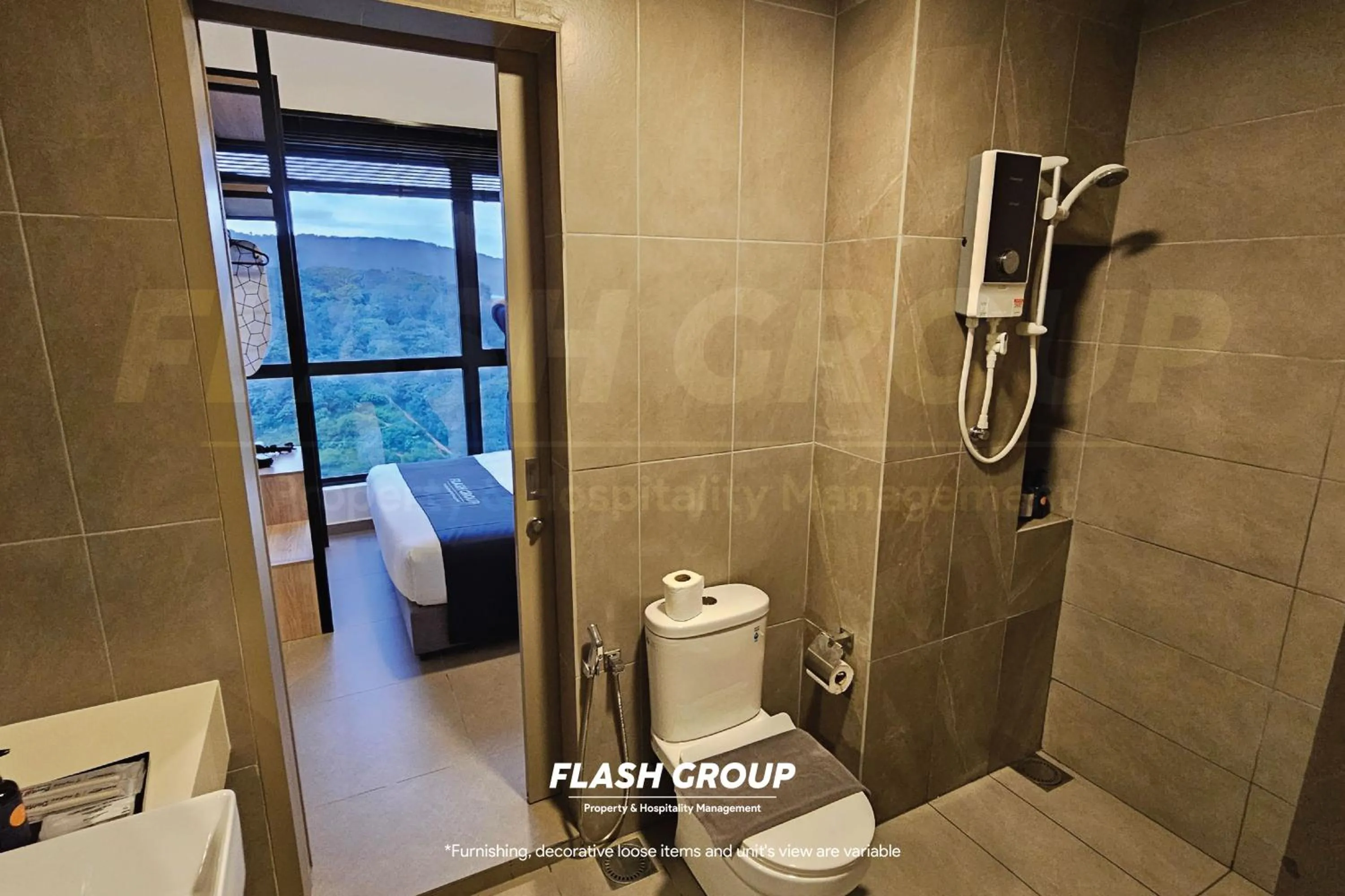 Shower in Forte Seasons Mossaz Premium Suites Petaling Jaya