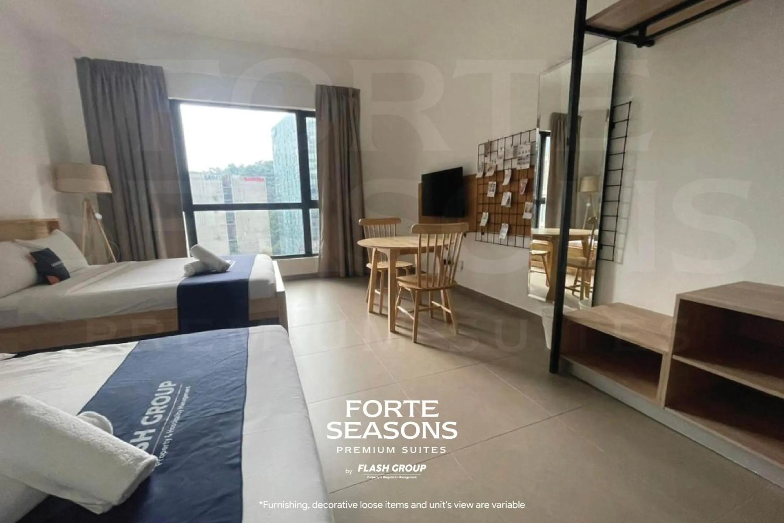 Bed in Forte Seasons Mossaz Premium Suites Petaling Jaya