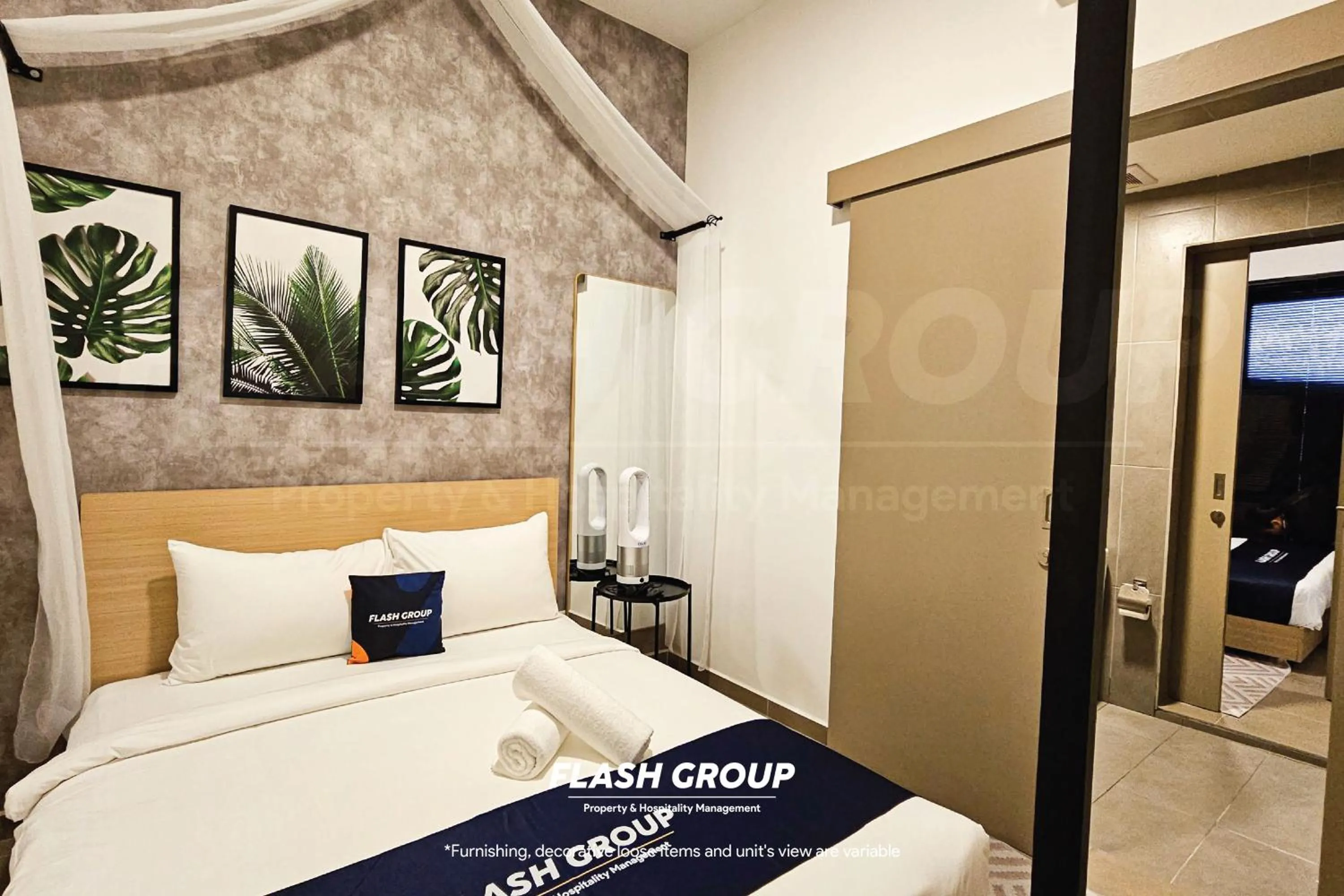 Bed in Forte Seasons Mossaz Premium Suites Petaling Jaya