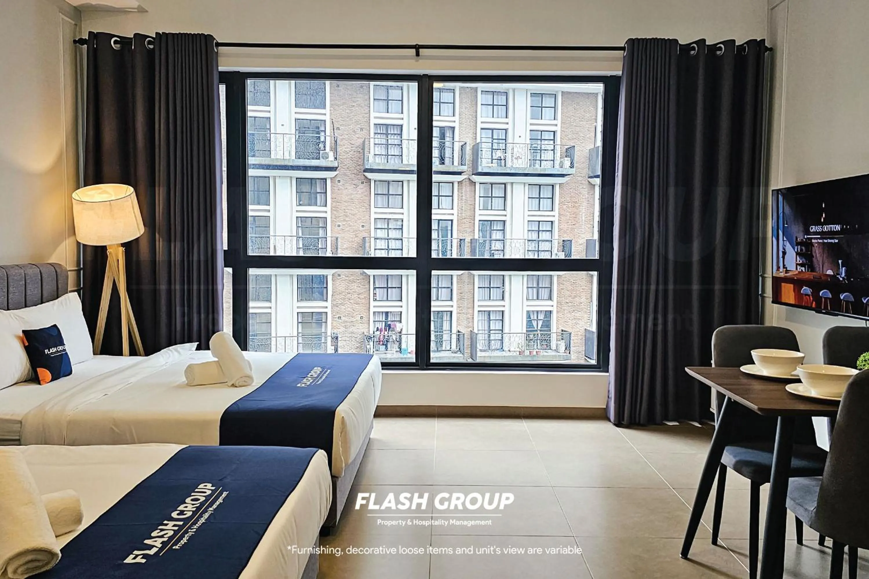 Bed in Forte Seasons Mossaz Premium Suites Petaling Jaya