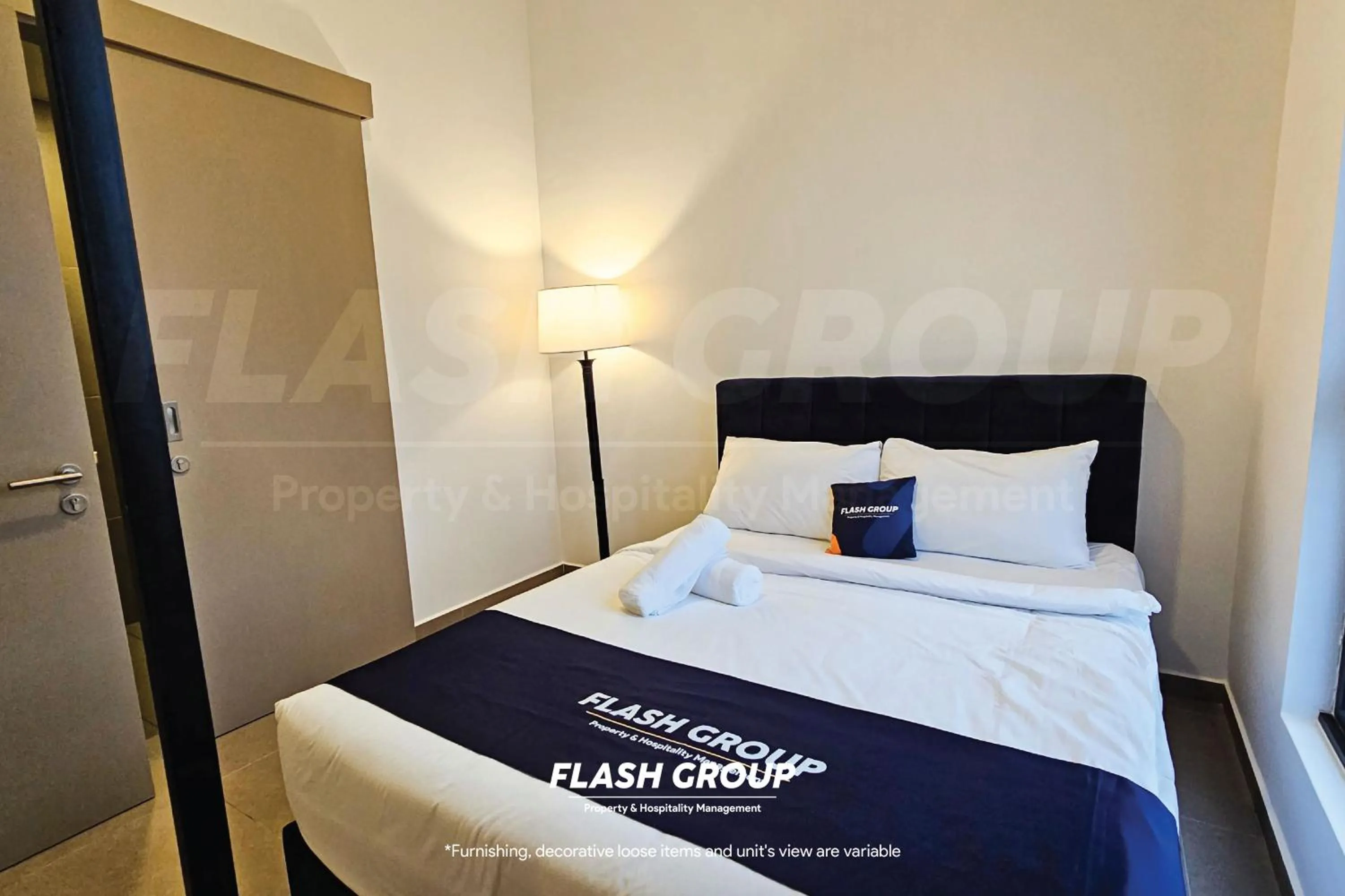 Bed in Forte Seasons Mossaz Premium Suites Petaling Jaya