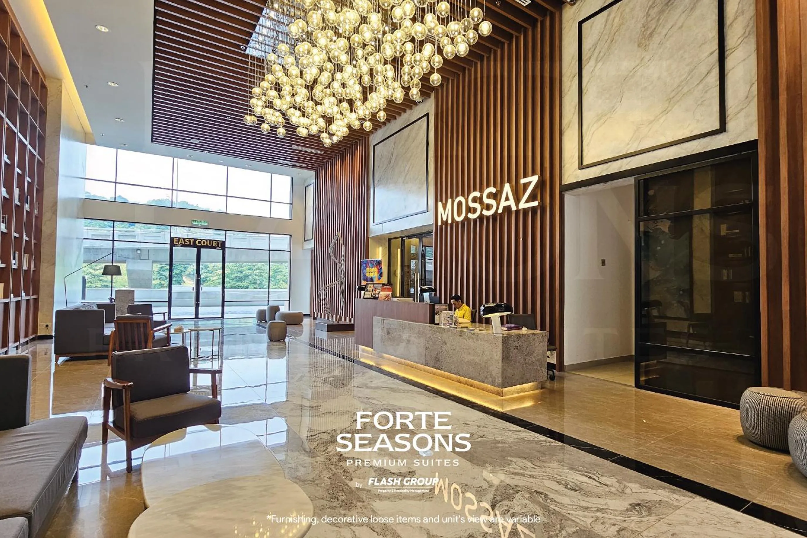 Seating area in Forte Seasons Mossaz Premium Suites Petaling Jaya