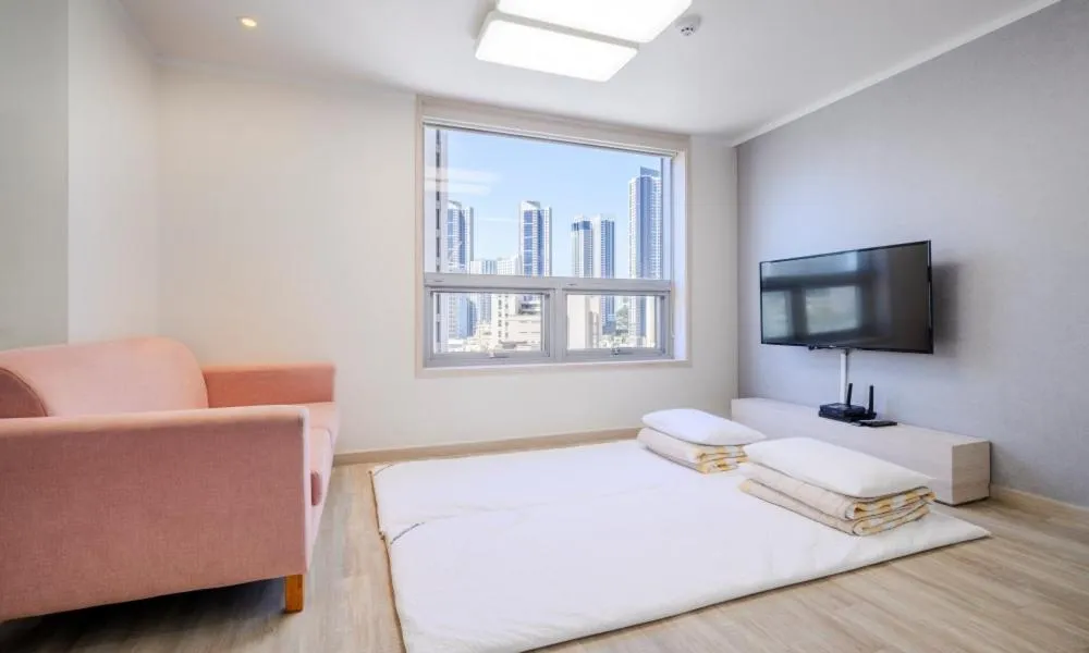 Bed in POL-A Resort Haeundae
