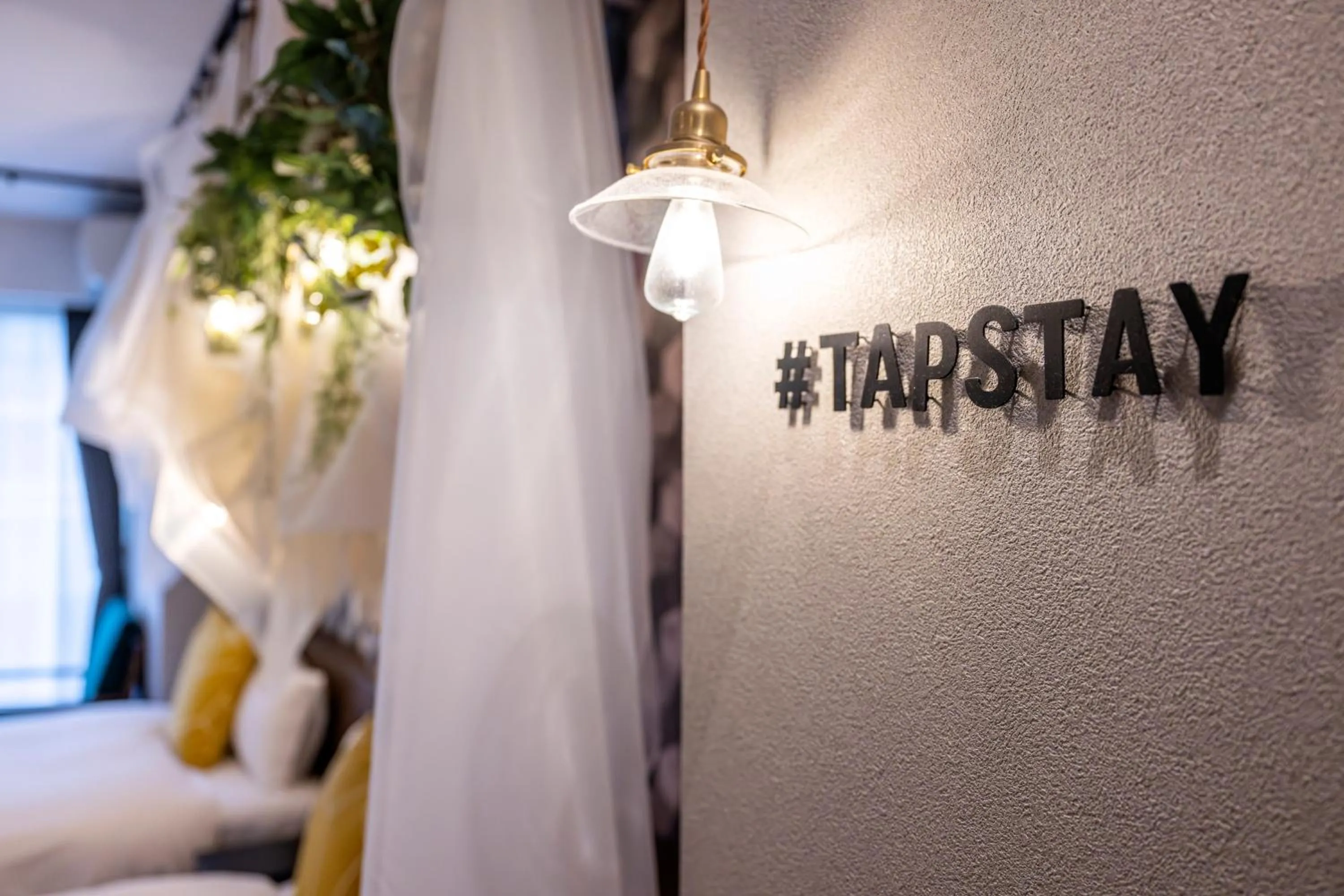 Bed in TapStay Hotel