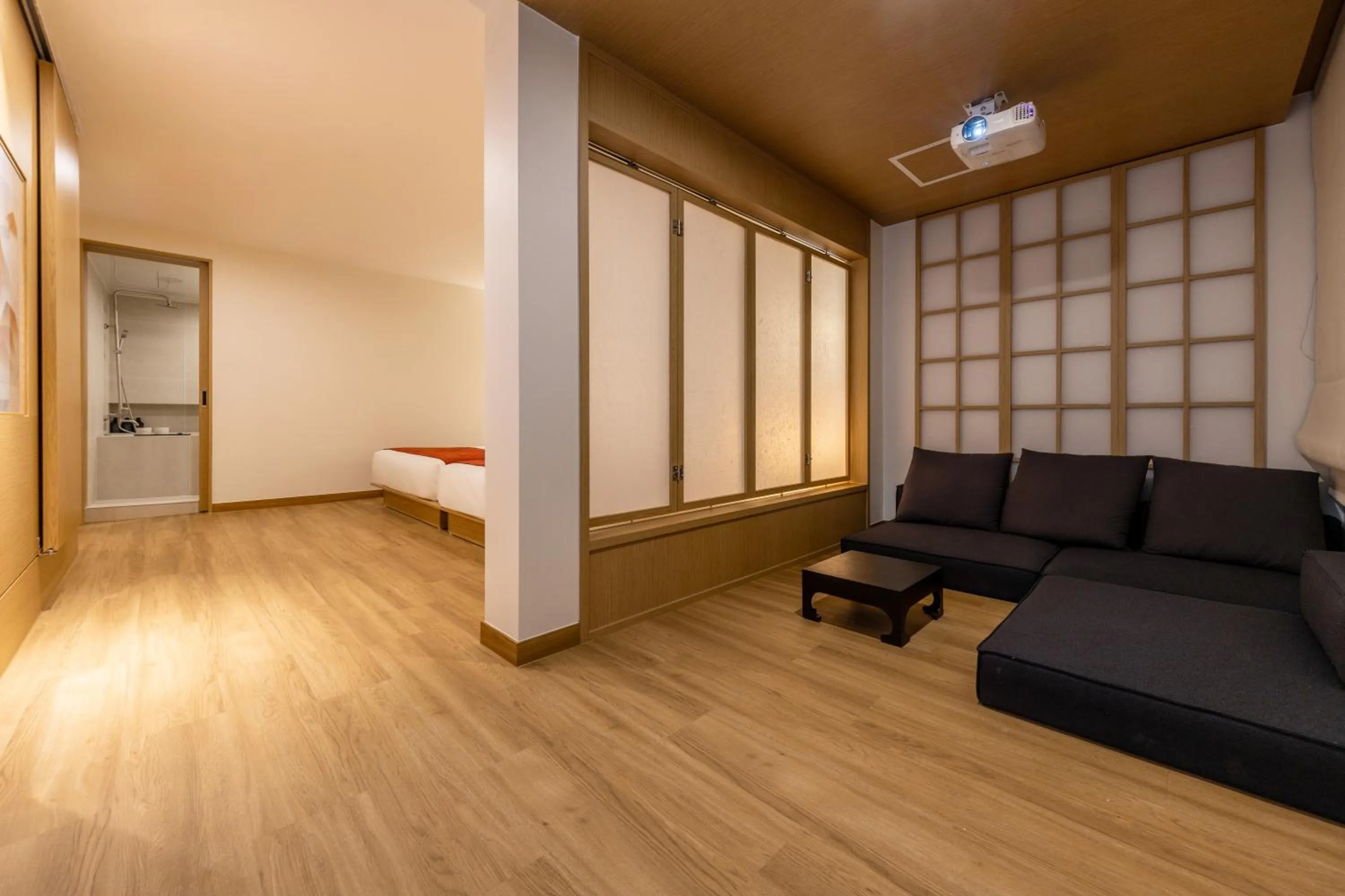 Bed in AanK Hotel & Spa Pyeongtaek