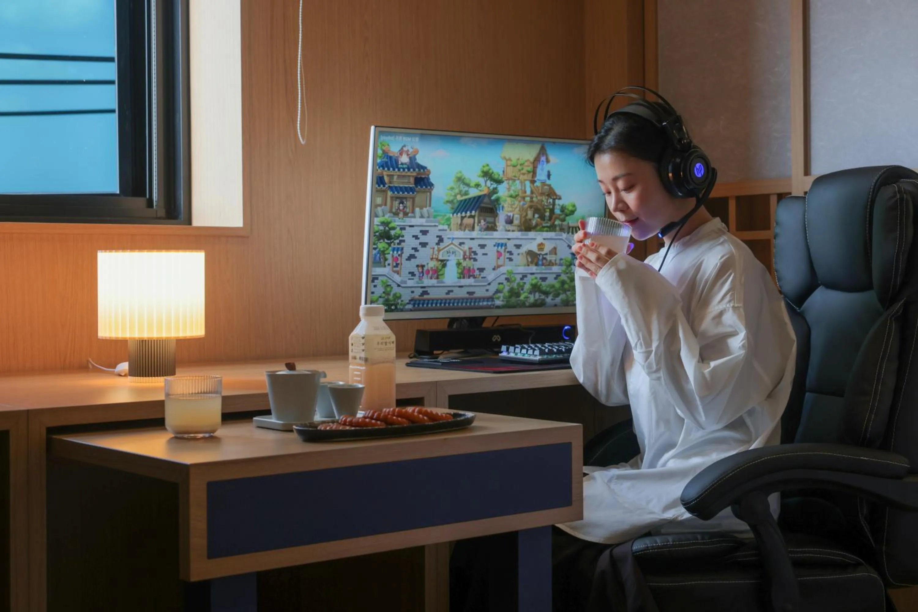 TV and multimedia in AanK Hotel & Spa Pyeongtaek